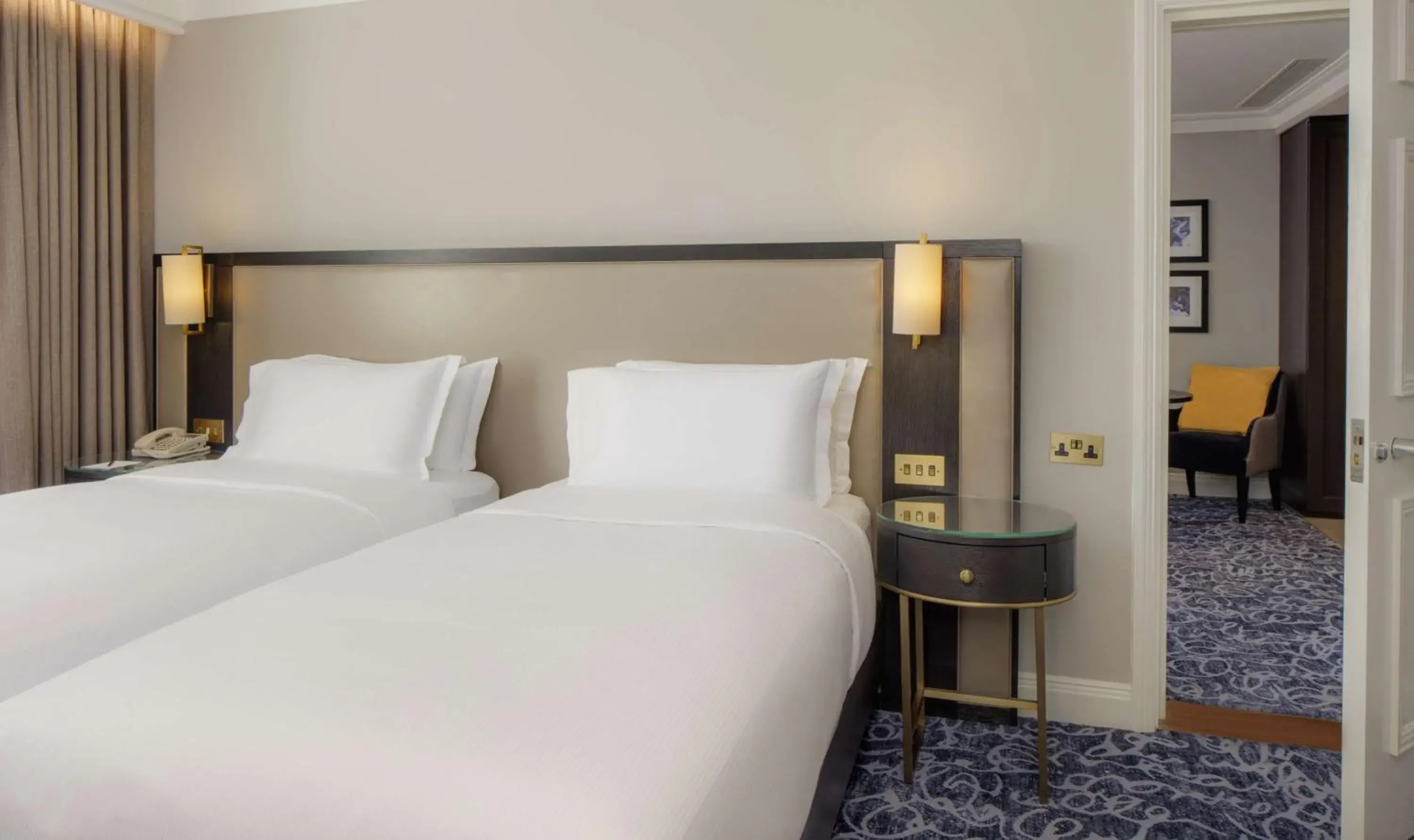 Bed in Hilton London Euston Bed in Hilton London Euston