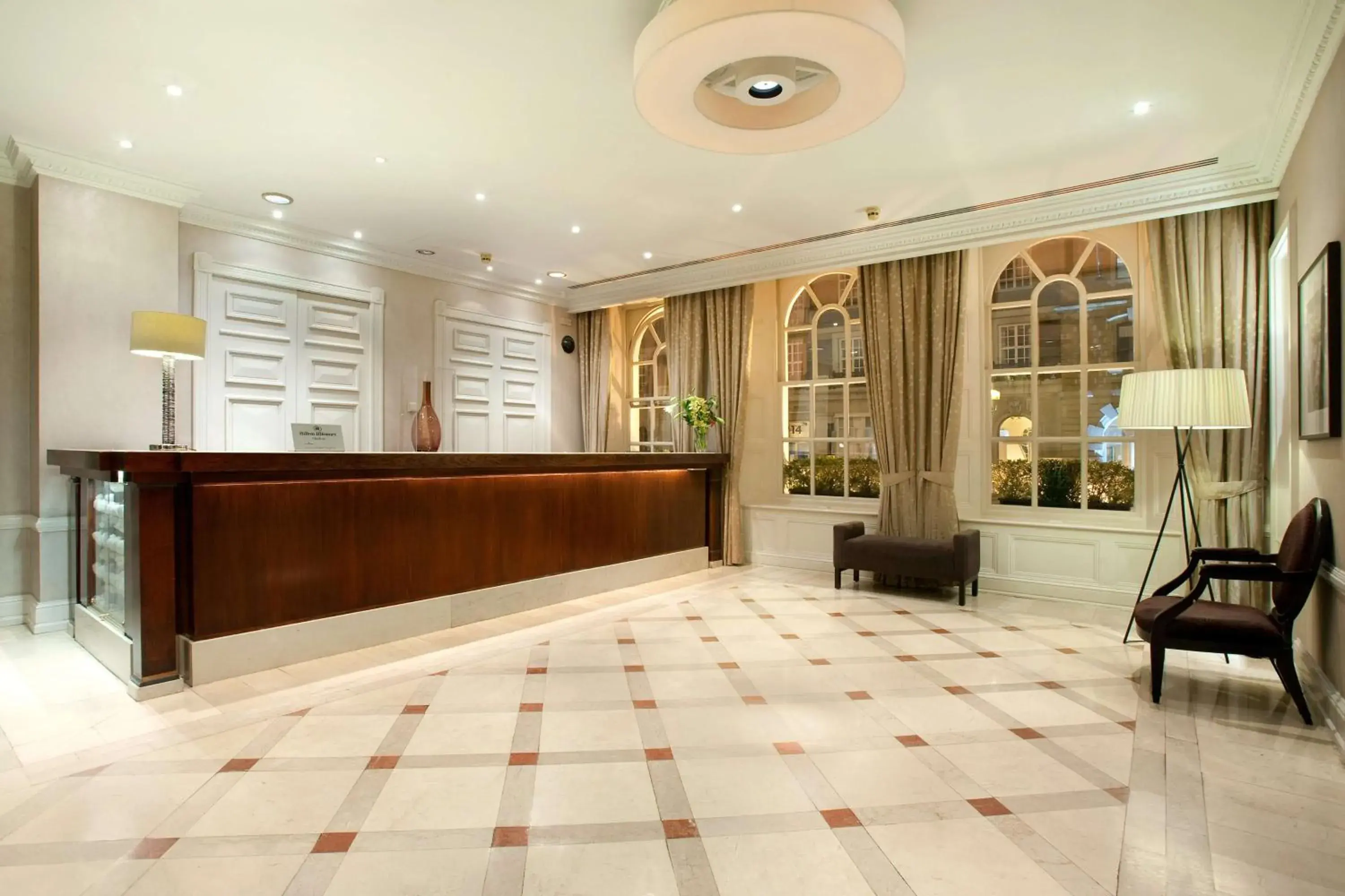 Lobby or reception in Hilton London Euston Lobby or reception in Hilton London Euston