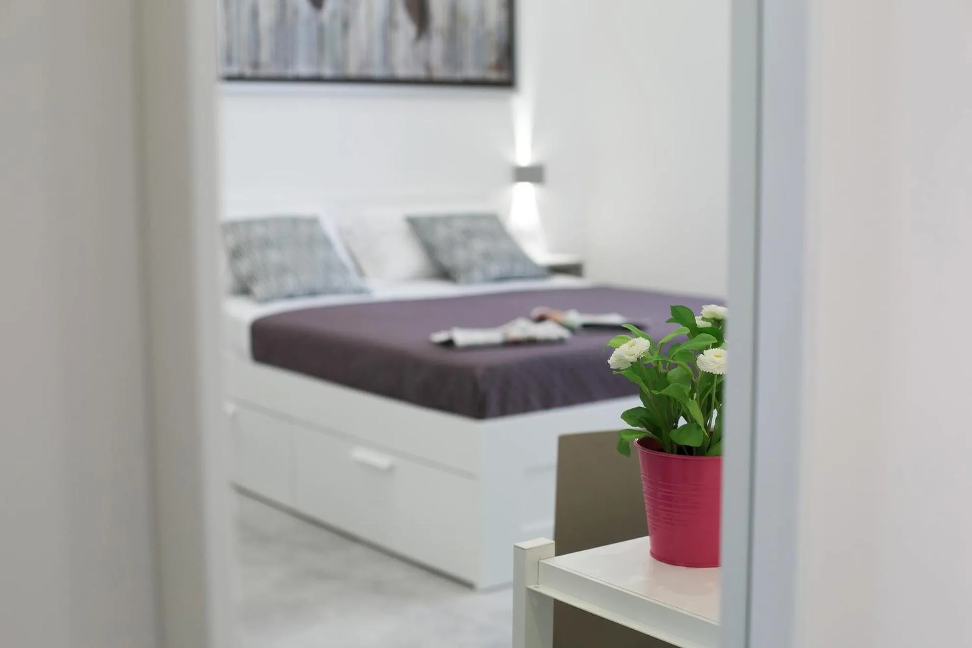 Bed in President Suites