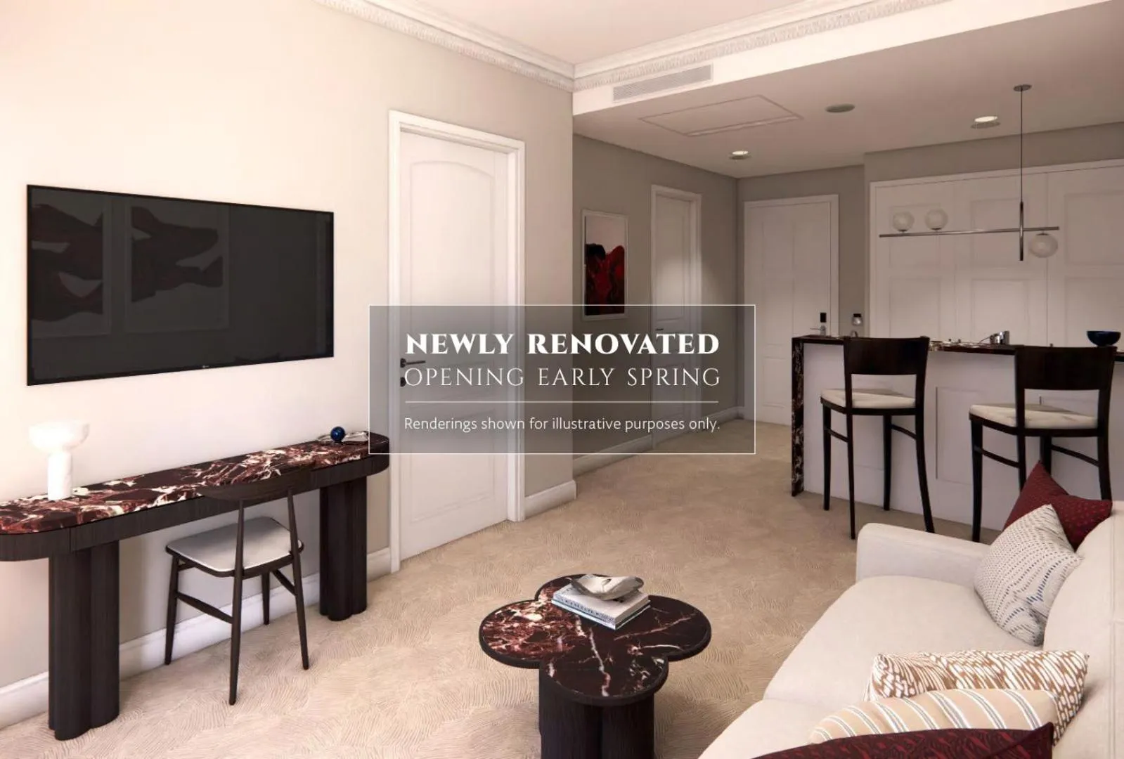 Living room in Royal Princess Hotel