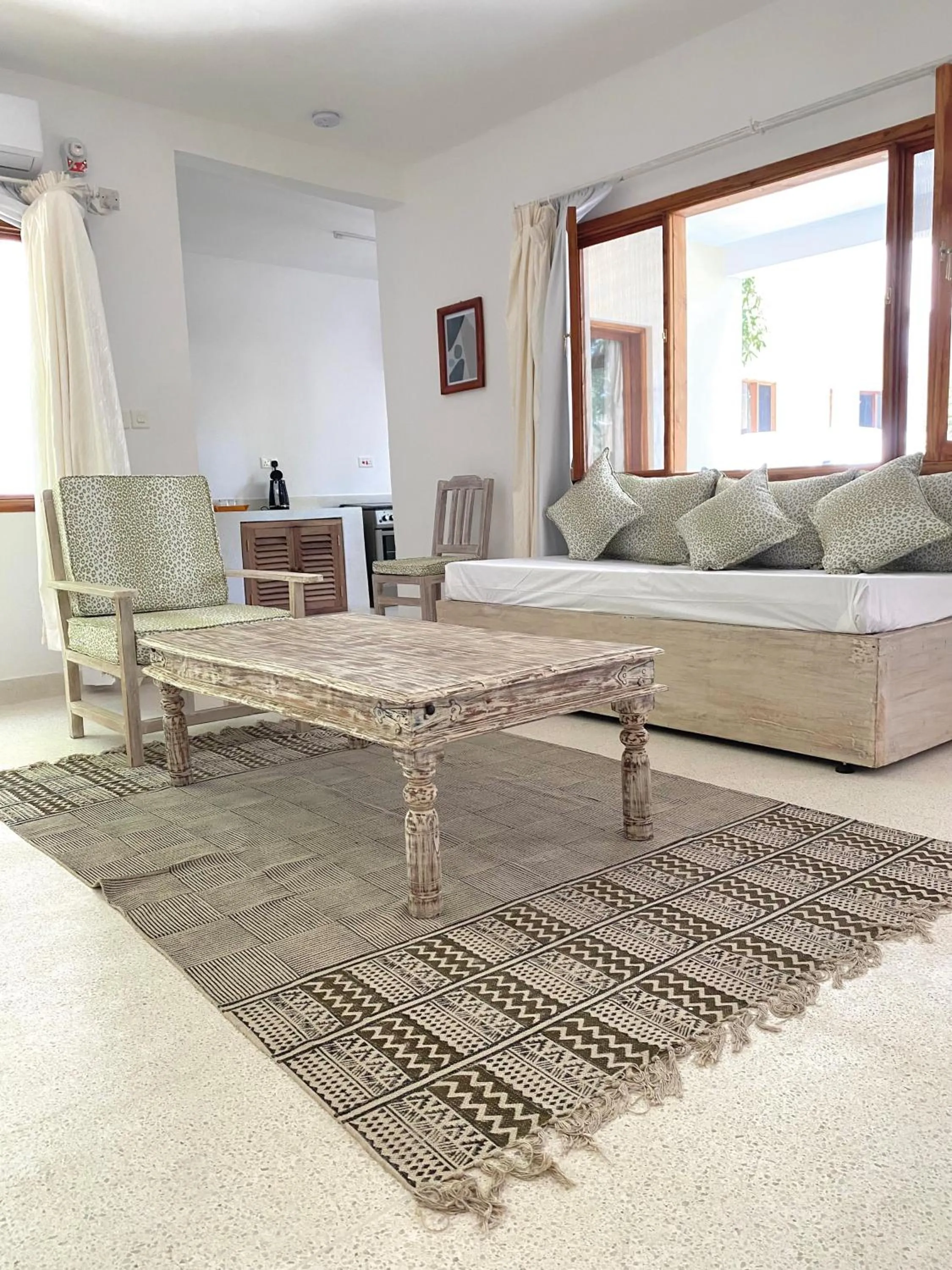 Bed in Kilili Baharini Resort & Spa