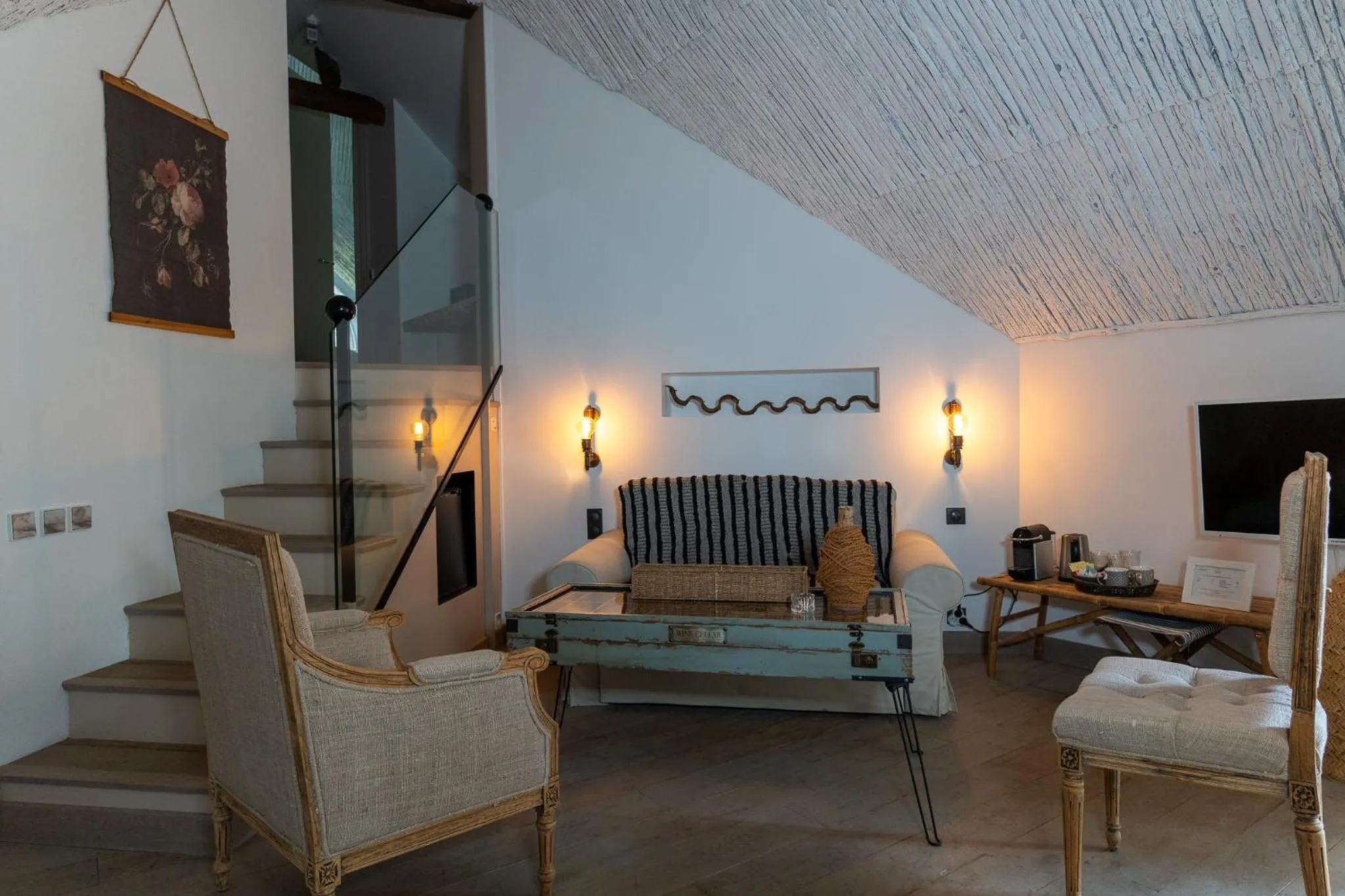 Living room in L'abbaye Saint Michel