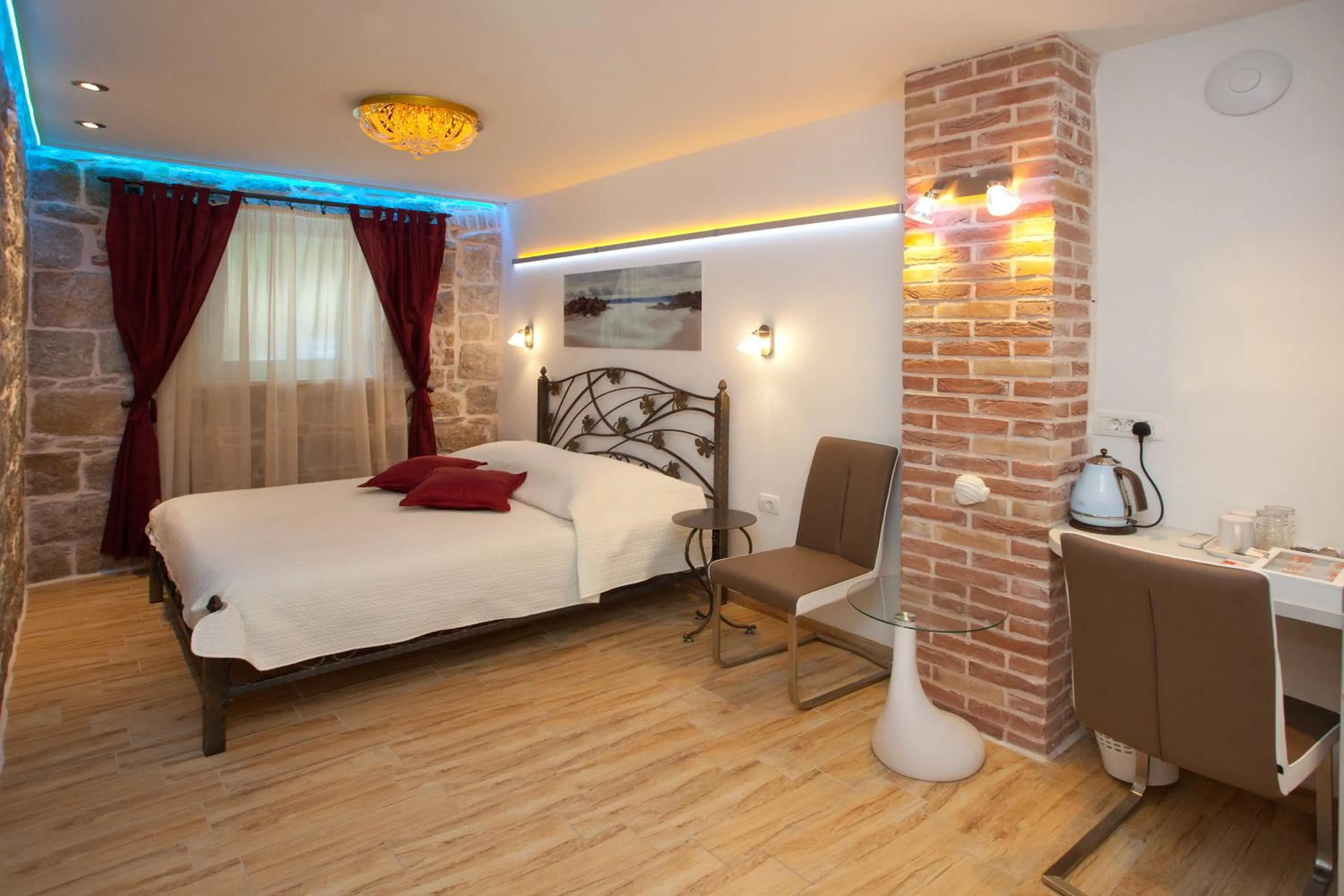 Coffee/tea facilities, Bed in House Sandra