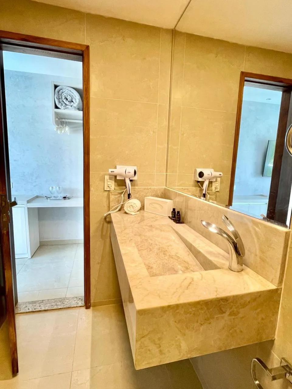 Bathroom, Bed in Pousada Maracabana Spa