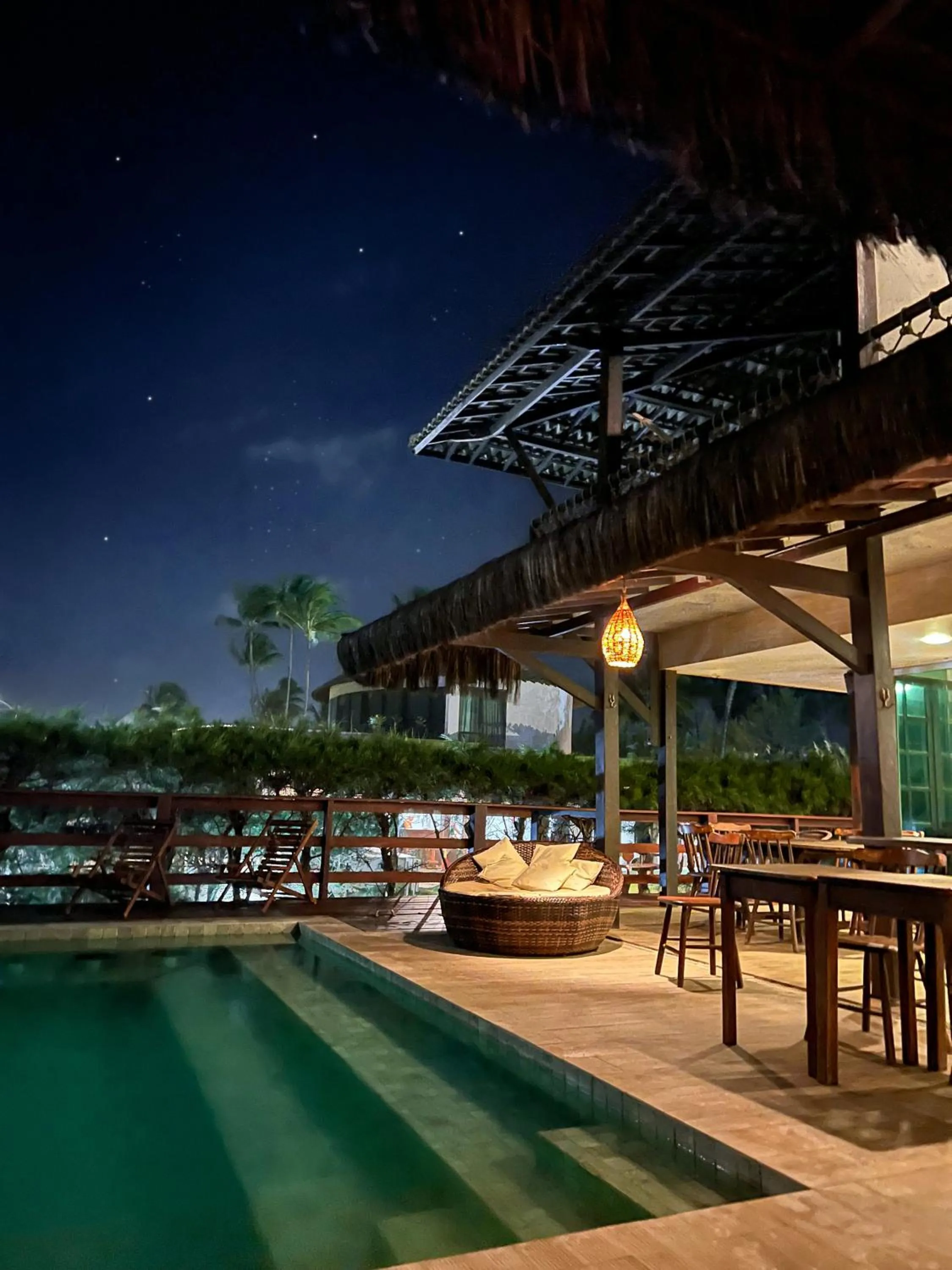 Patio in Pousada Maracabana Spa