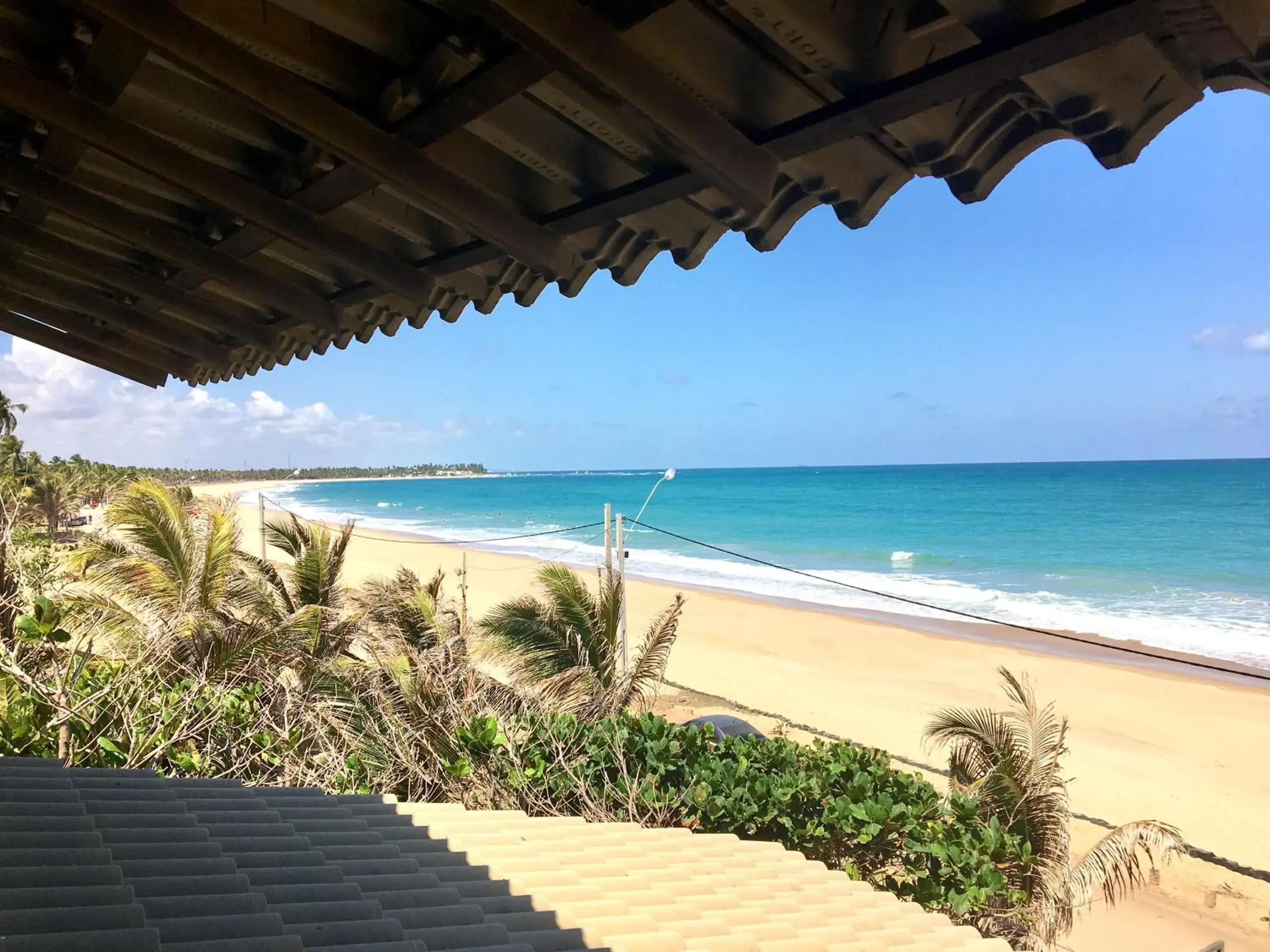 Deluxe Double Room with Balcony and Sea View in Pousada Maracabana Spa Deluxe Double Room with Balcony and Sea View in Pousada Maracabana Spa