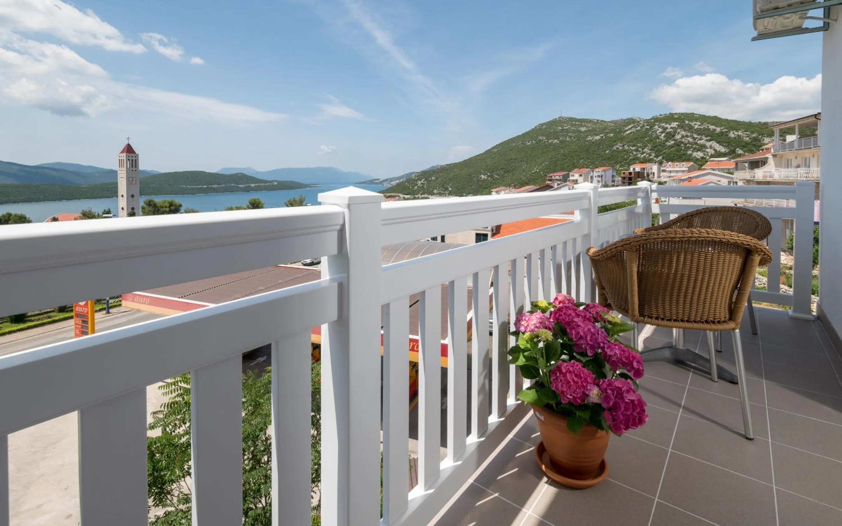 City view in Villa Doris