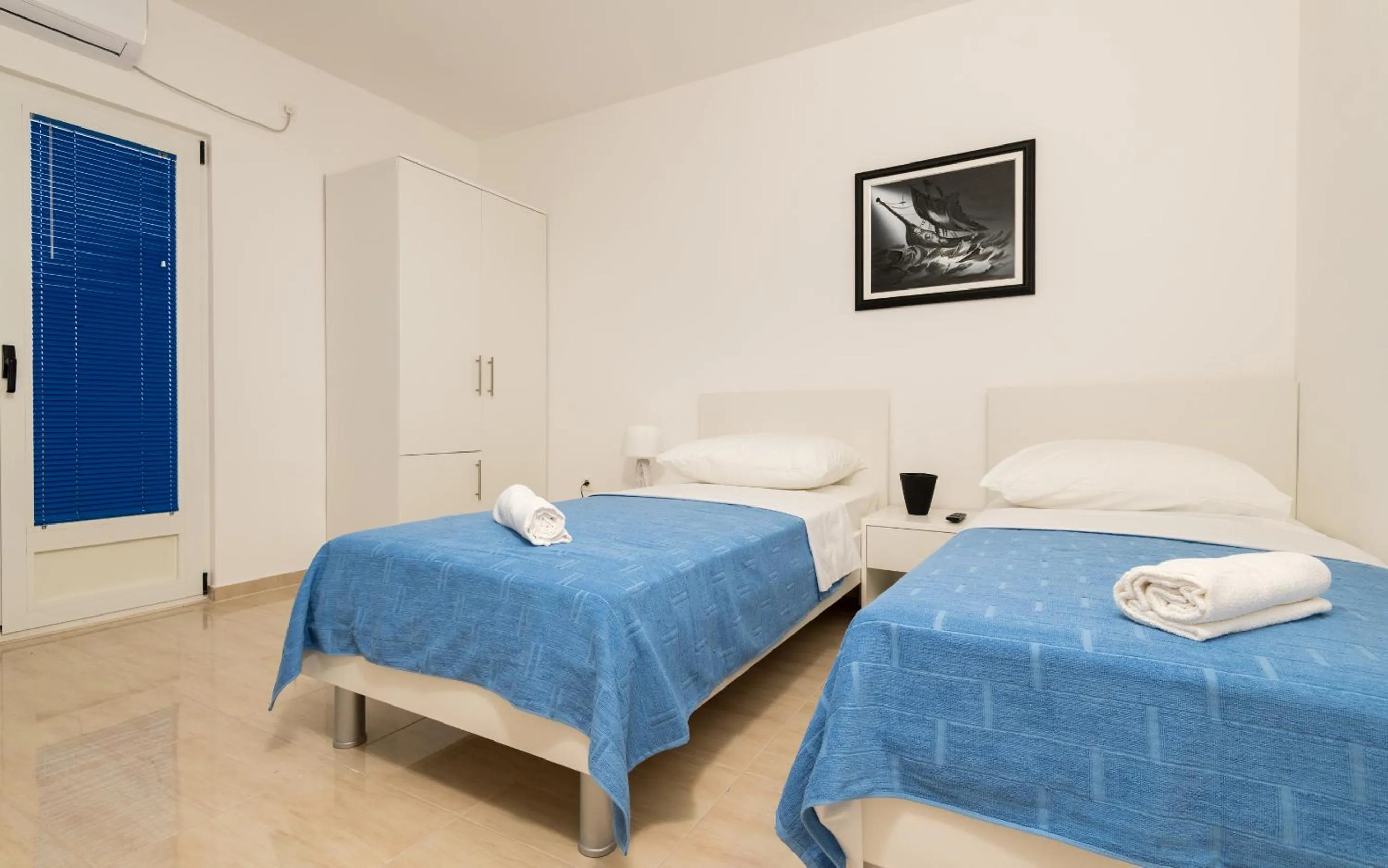 Bed in Villa Doris