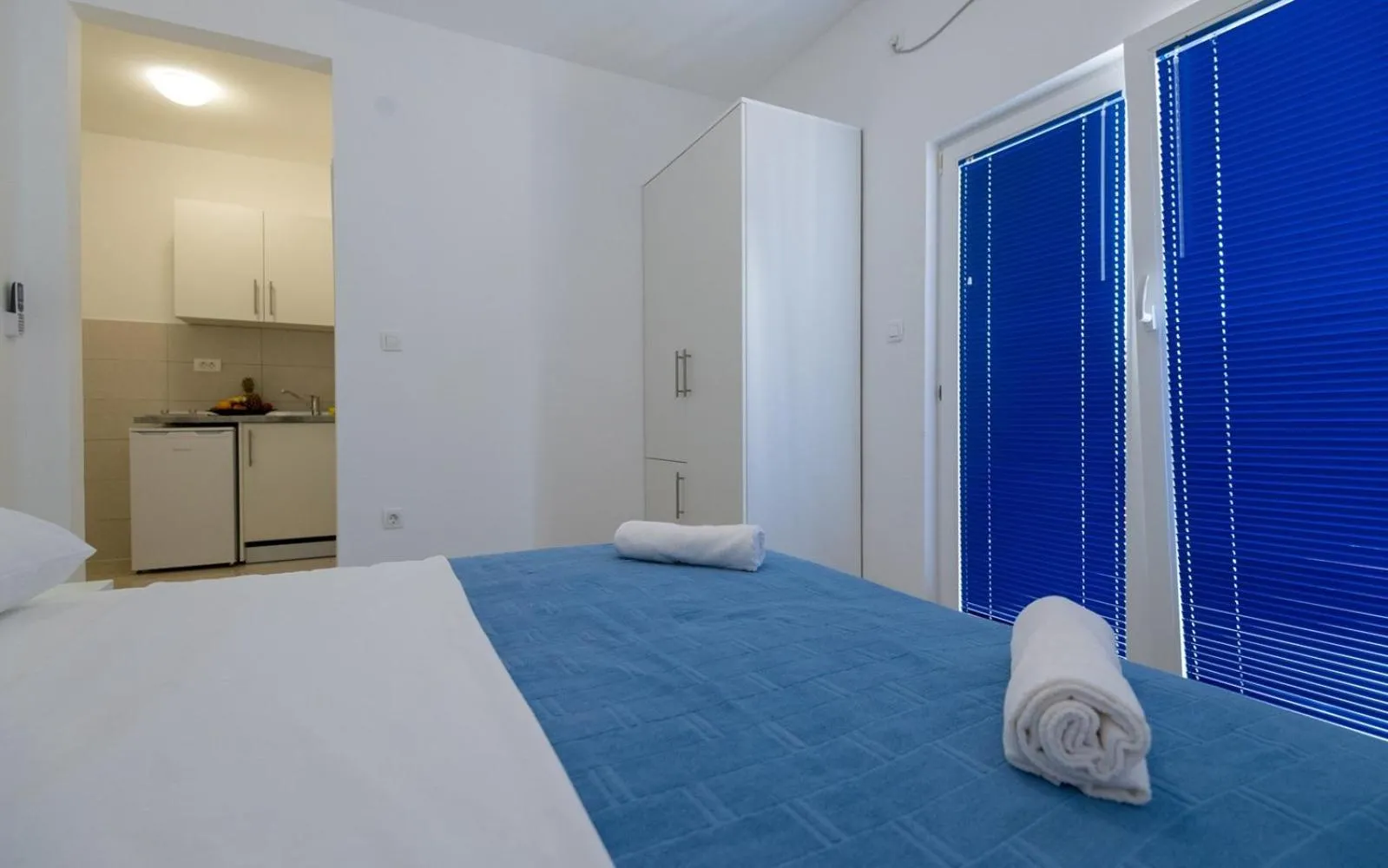 Bedroom, Bed in Villa Doris