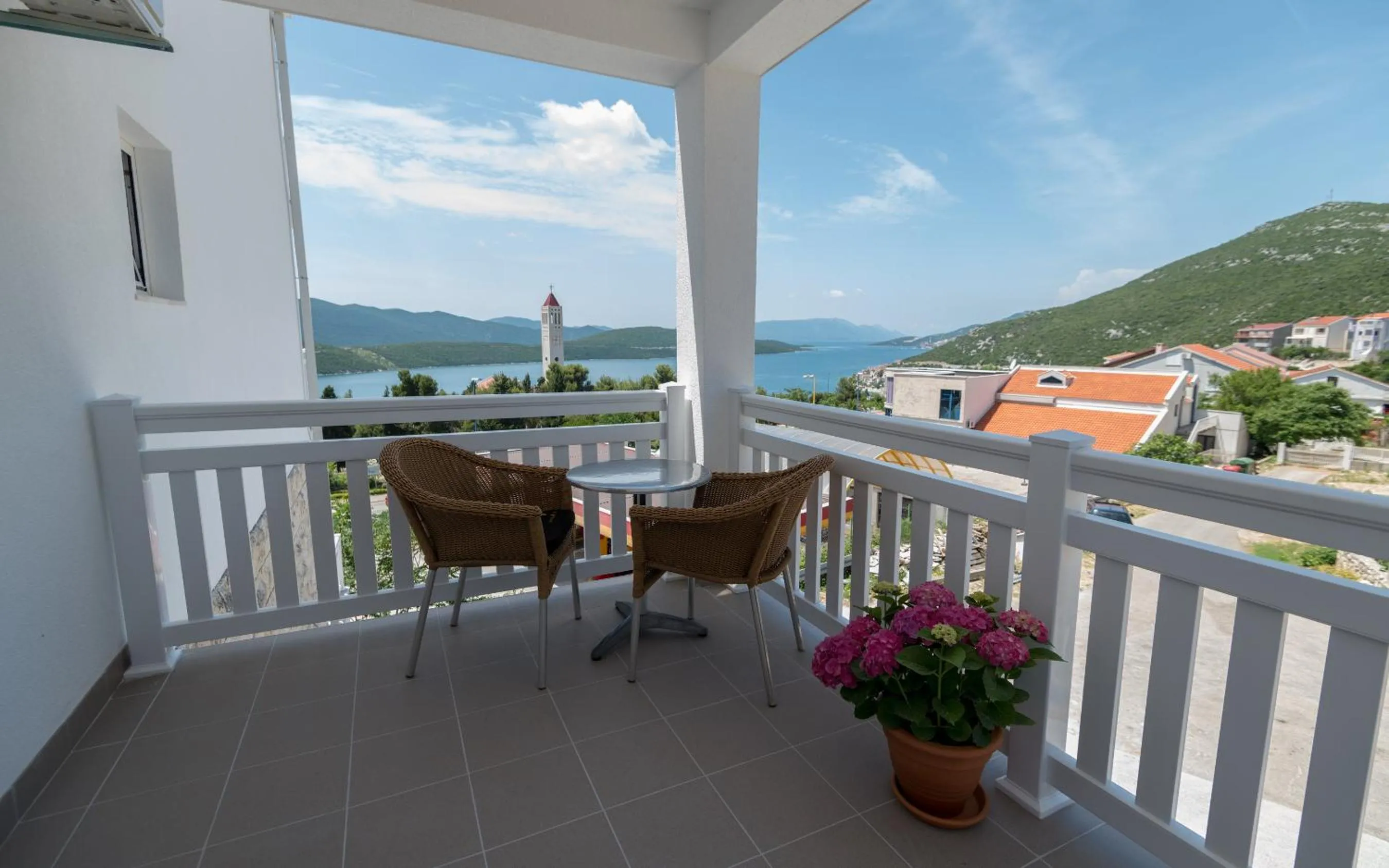 City view in Villa Doris