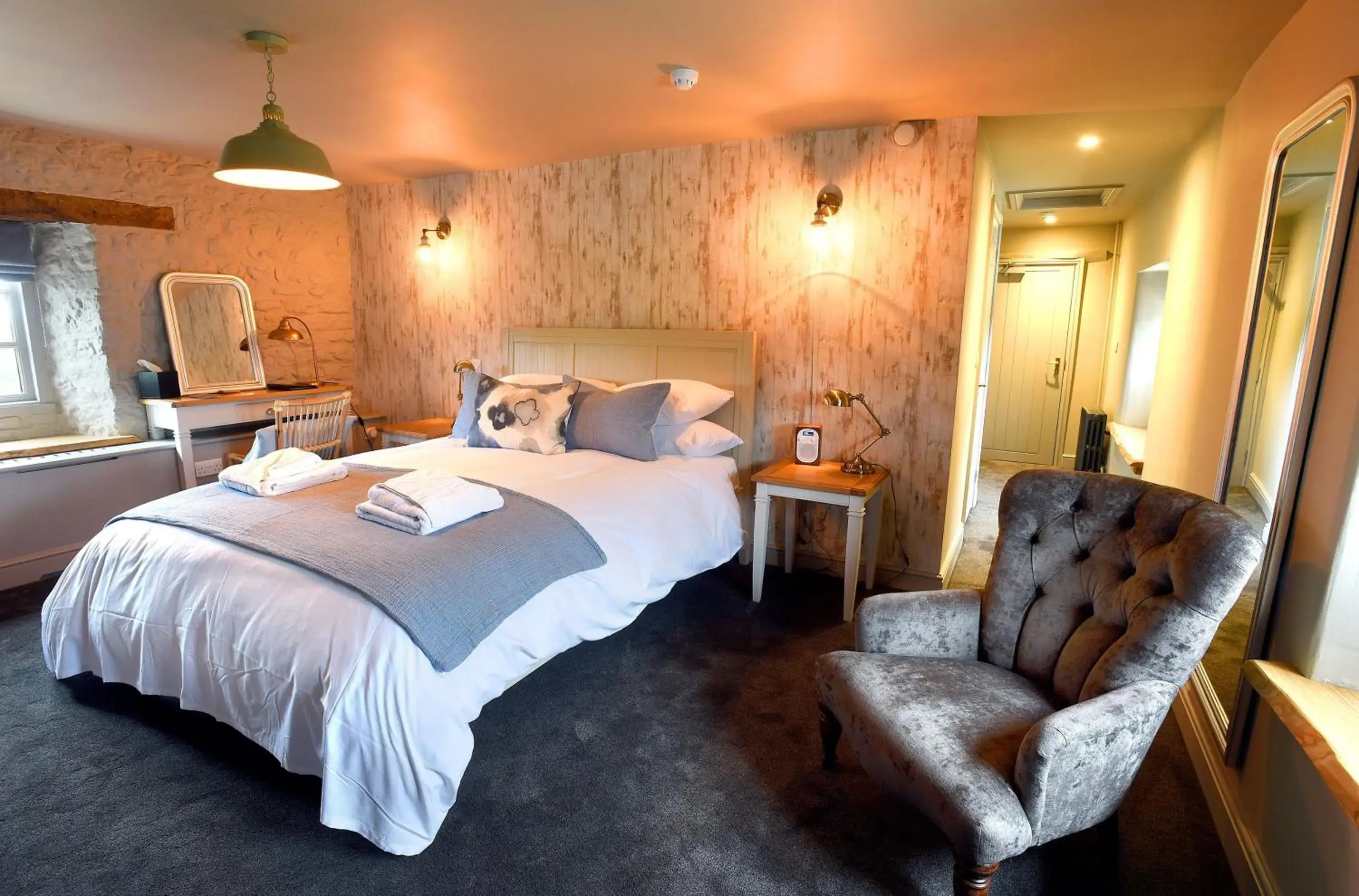 Premium Double Room with Sea View in The Lifeboat Inn Premium Double Room with Sea View in The Lifeboat Inn