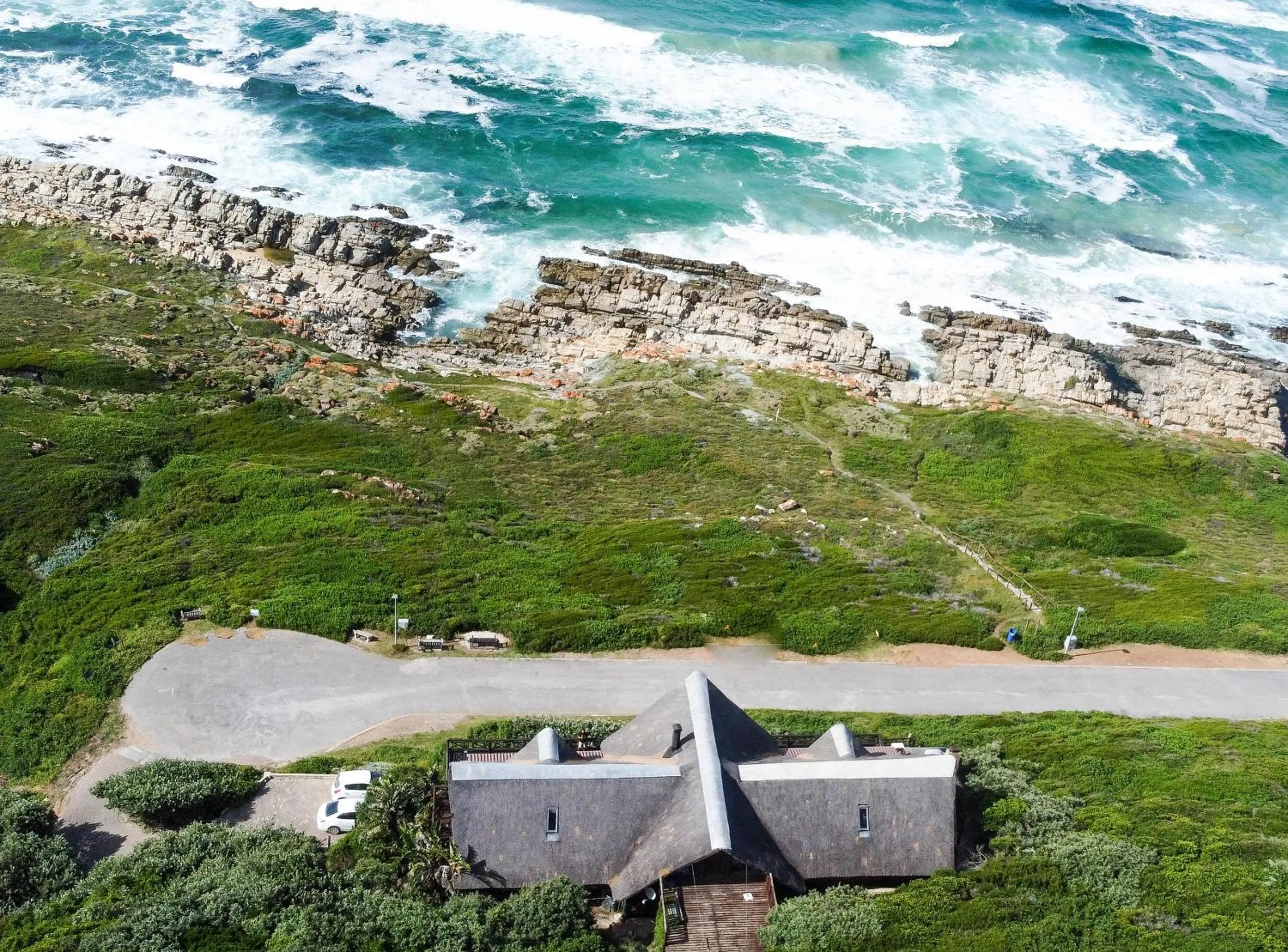 Bird's eye view in Oyster Bay Beach Lodge