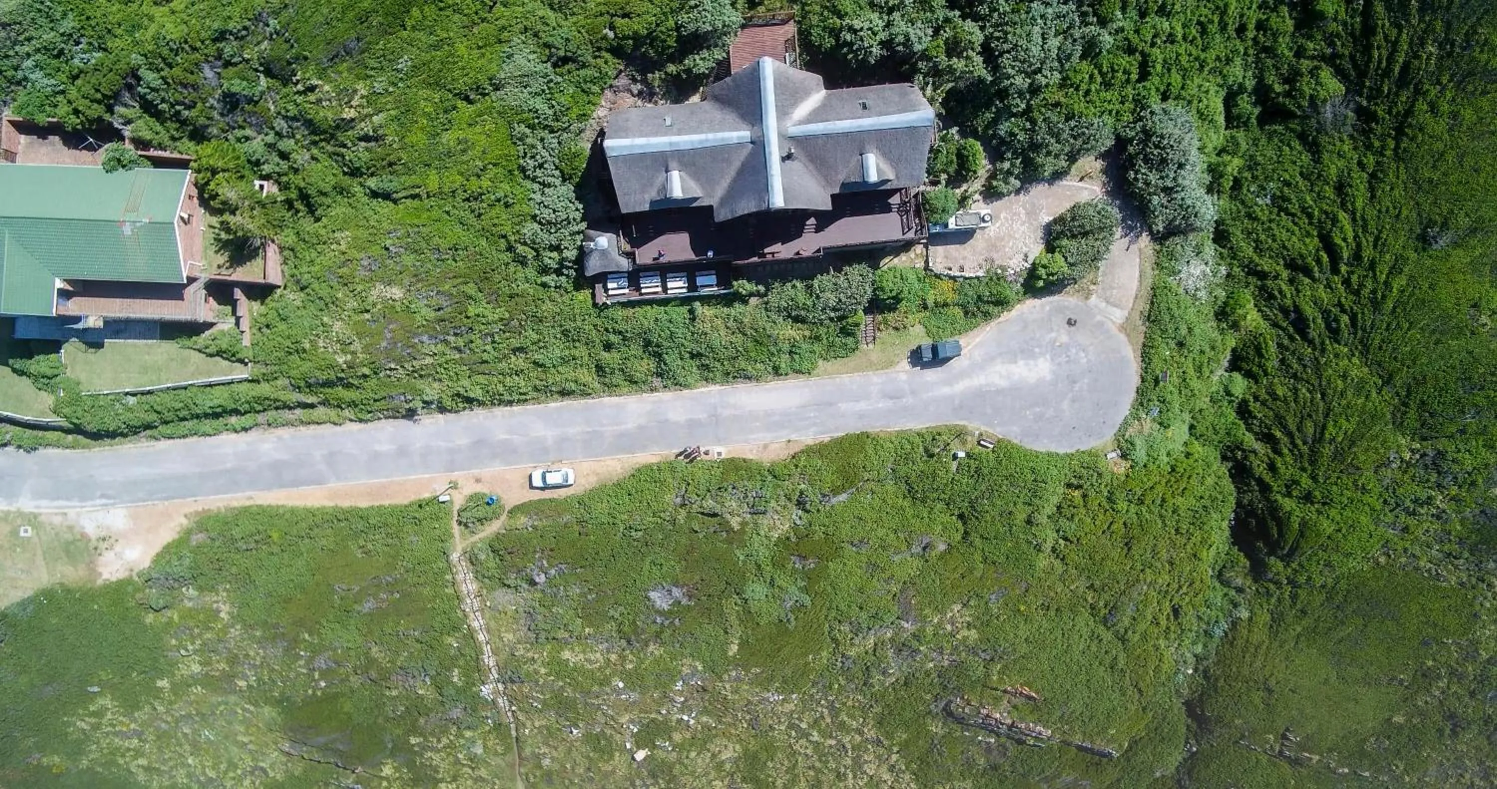 Bird's eye view in Oyster Bay Beach Lodge