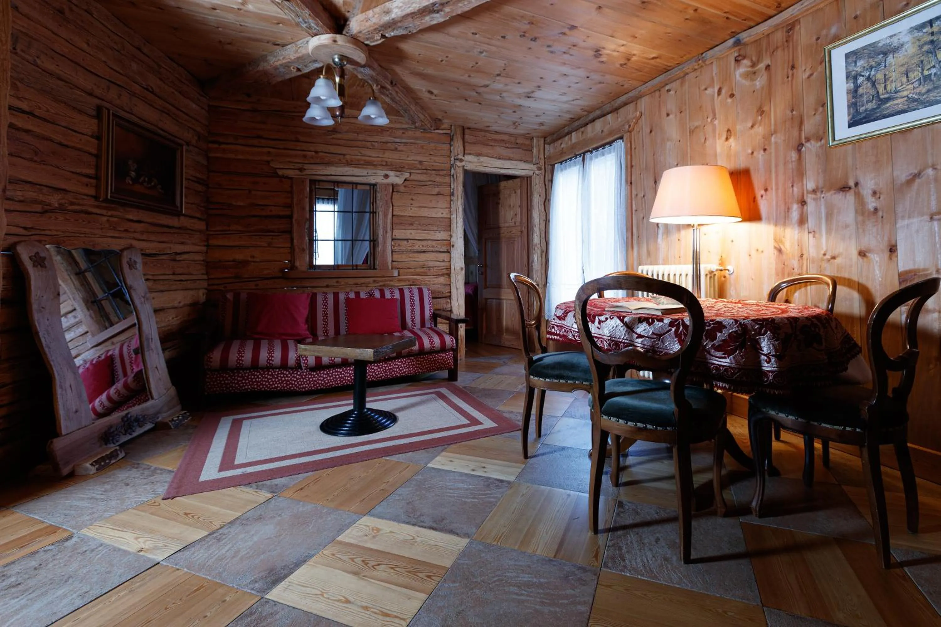 Living room in Hotel Villa Rina