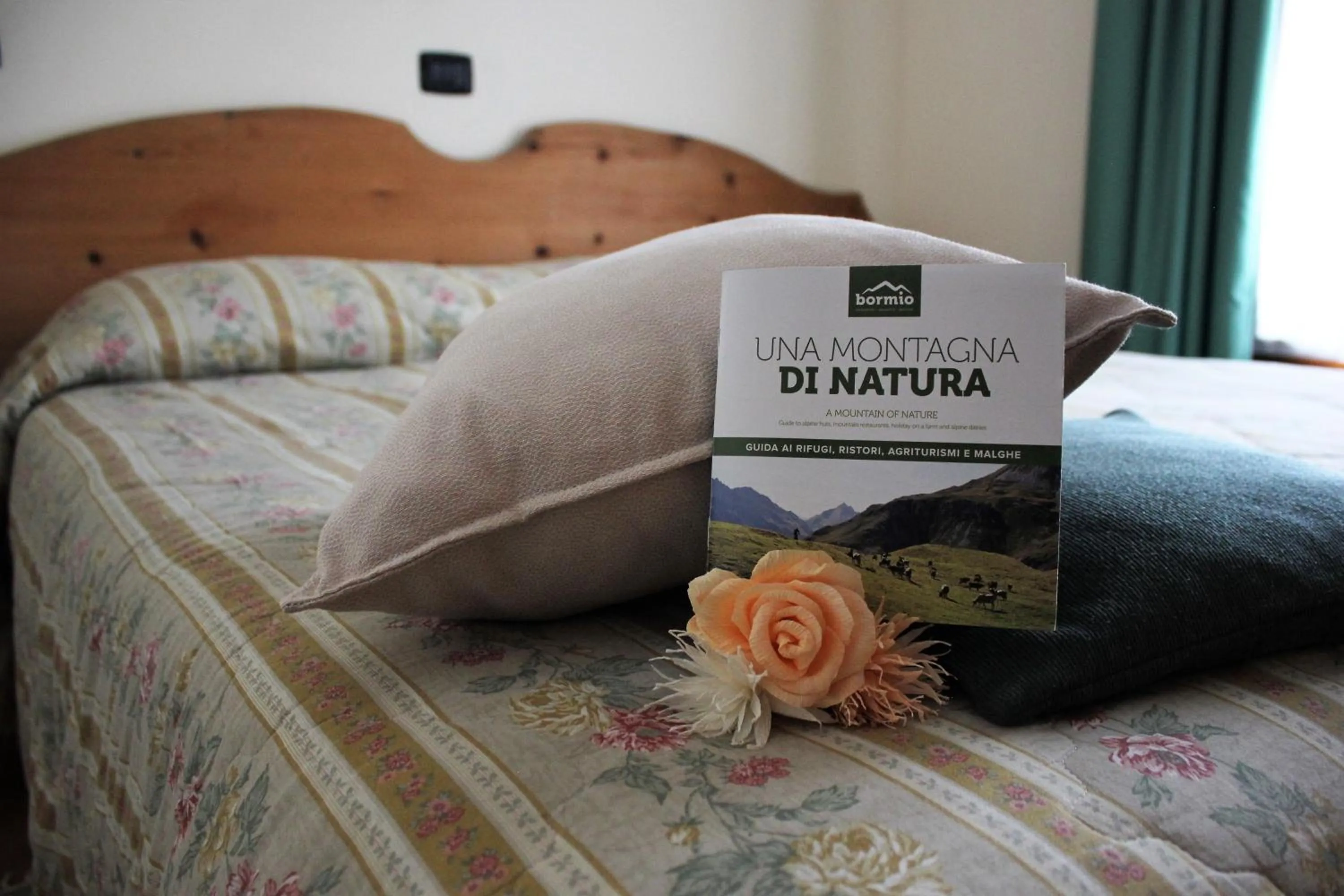 Bed in Hotel Villa Rina