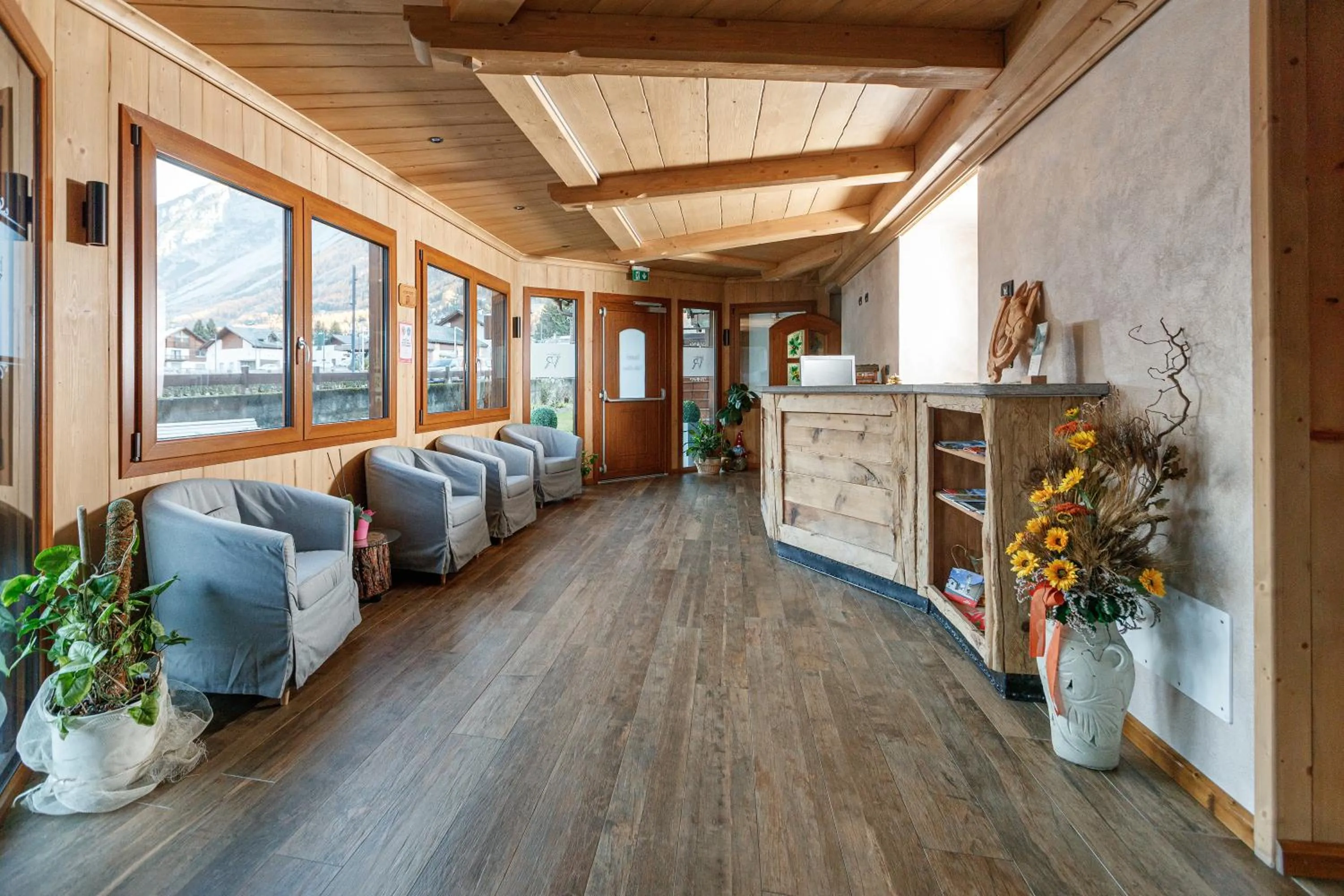 Lobby or reception in Hotel Villa Rina