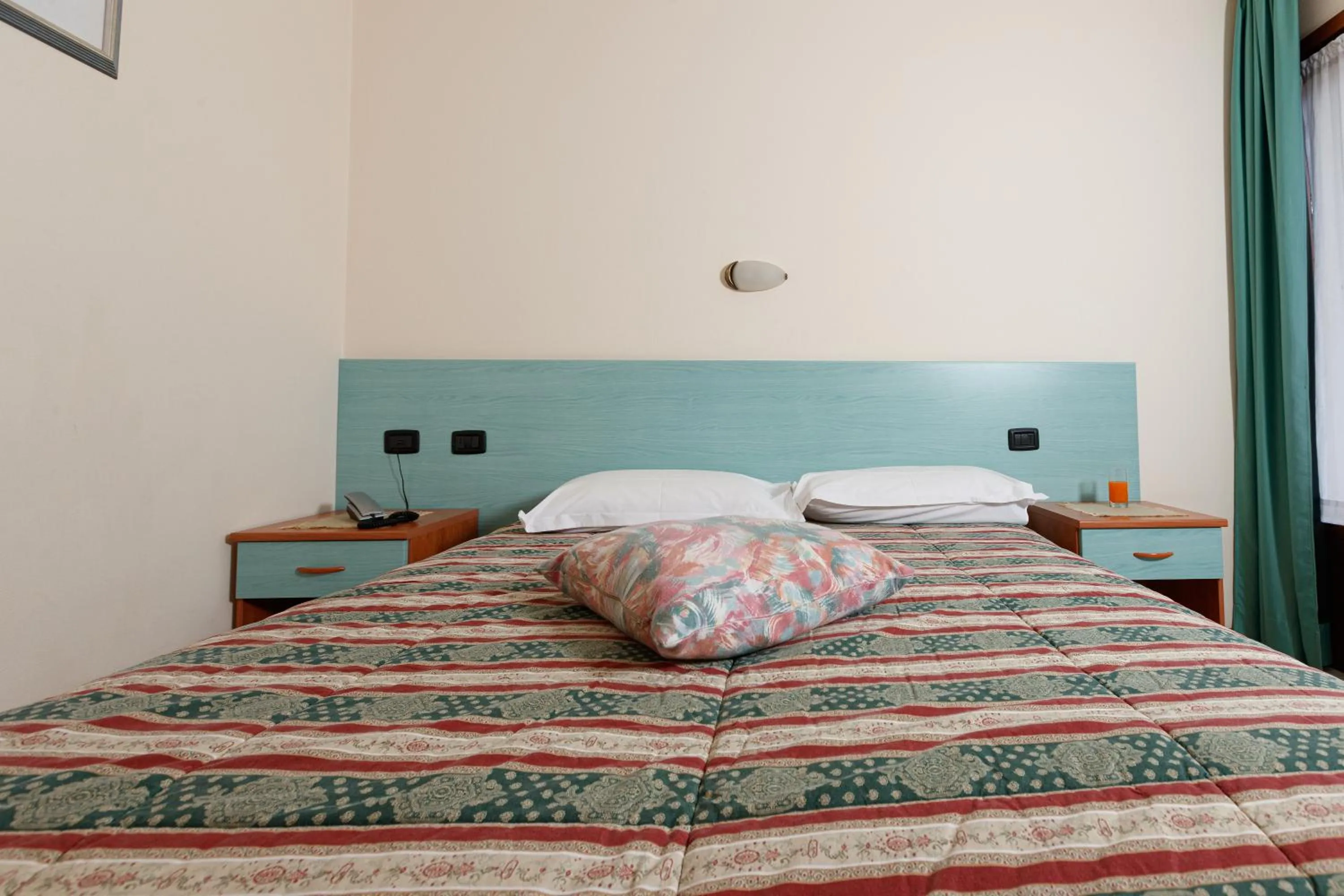 Bed in Hotel Villa Rina