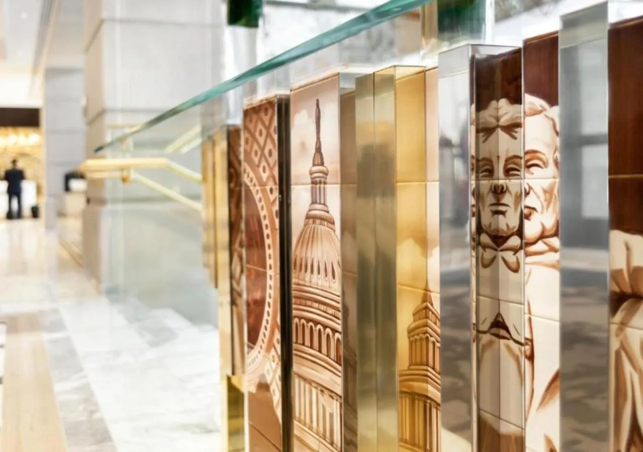 Lobby or reception in Fairmont Washington DC Gold Experience