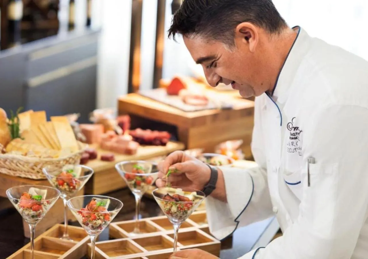 Food close-up in Fairmont Washington DC Gold Experience