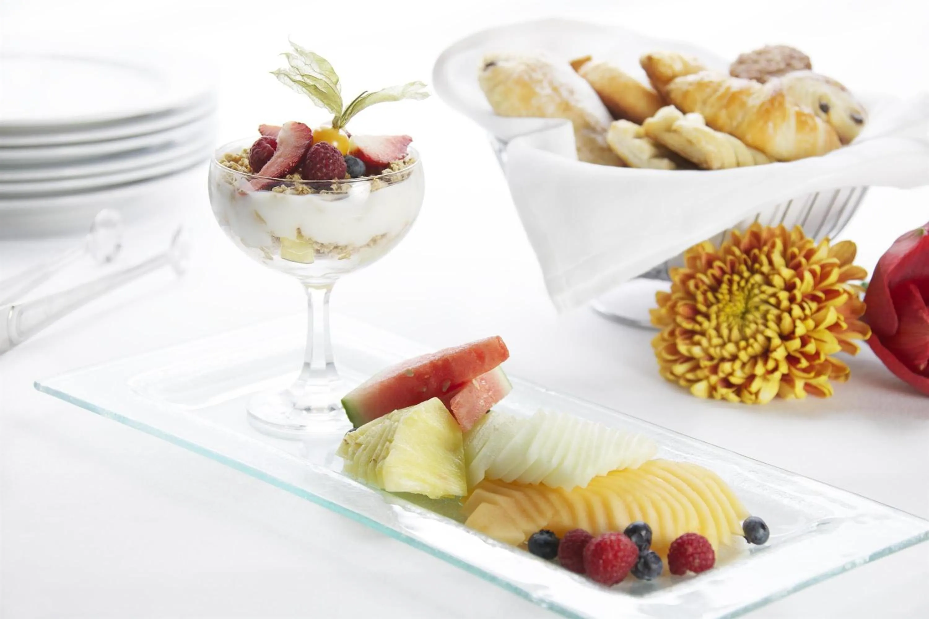 Continental breakfast in Fairmont Washington DC Gold Experience