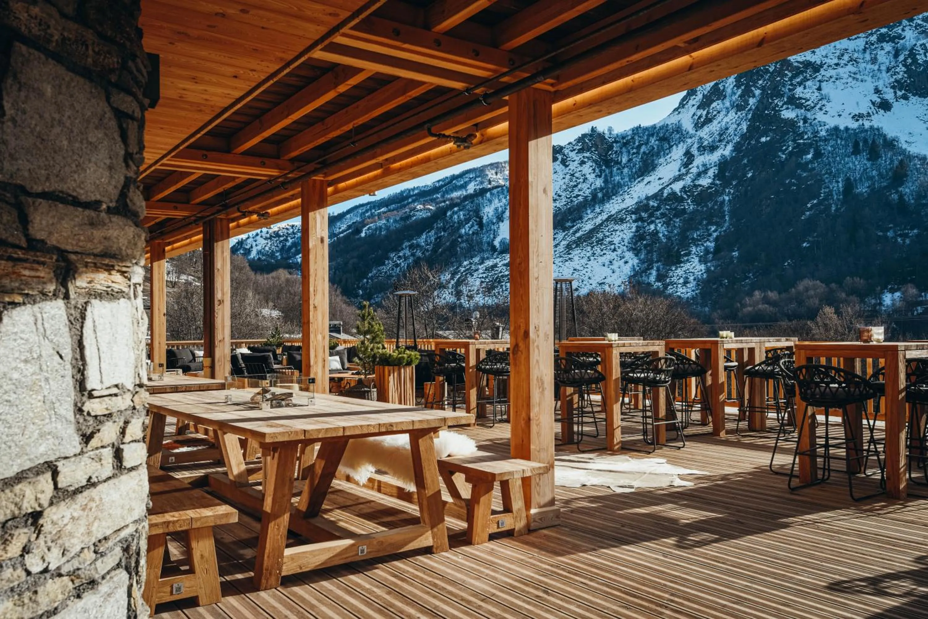 Patio in Lodji Hotel & spa