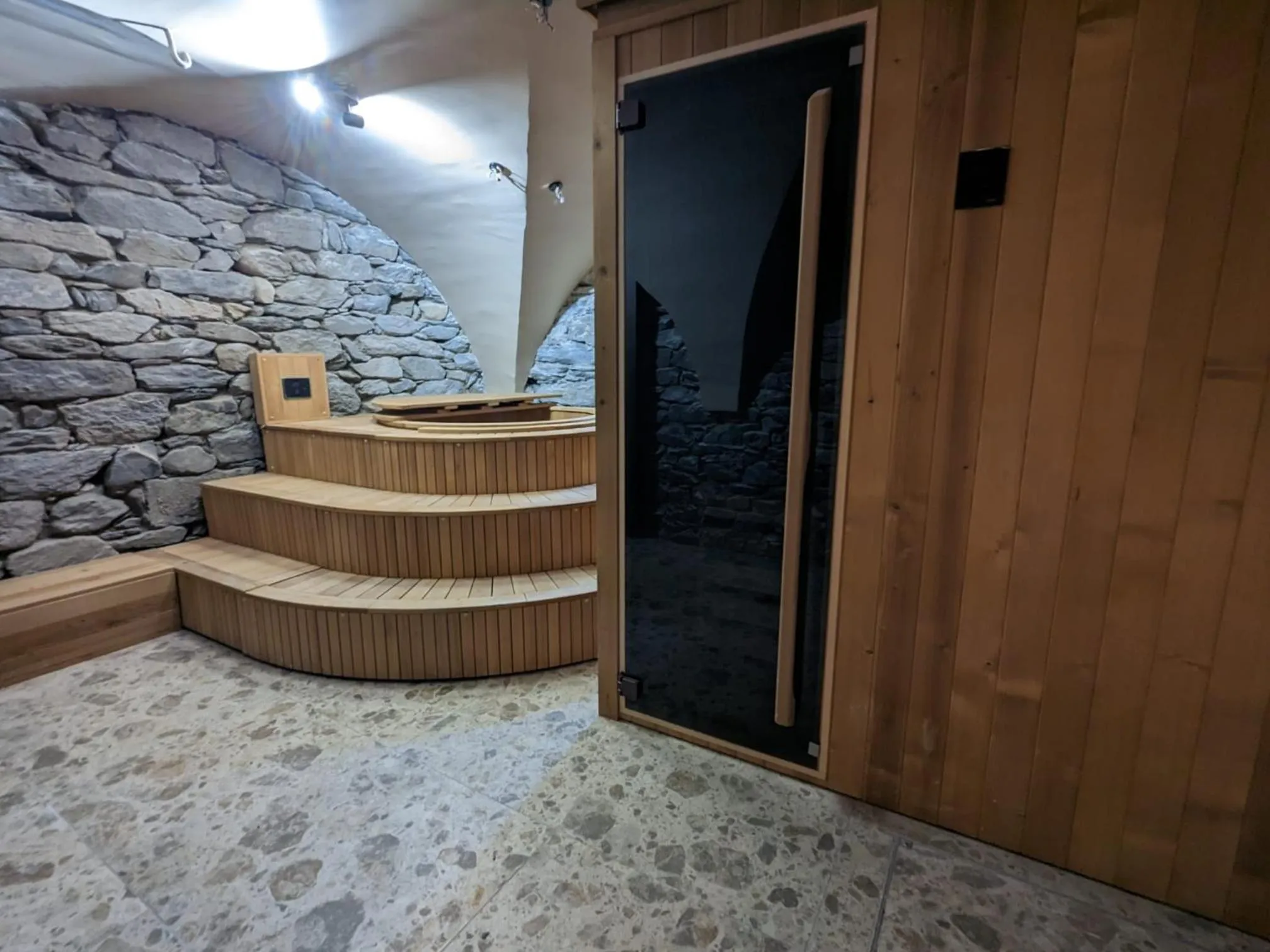 Sauna in Lodji Hotel & spa