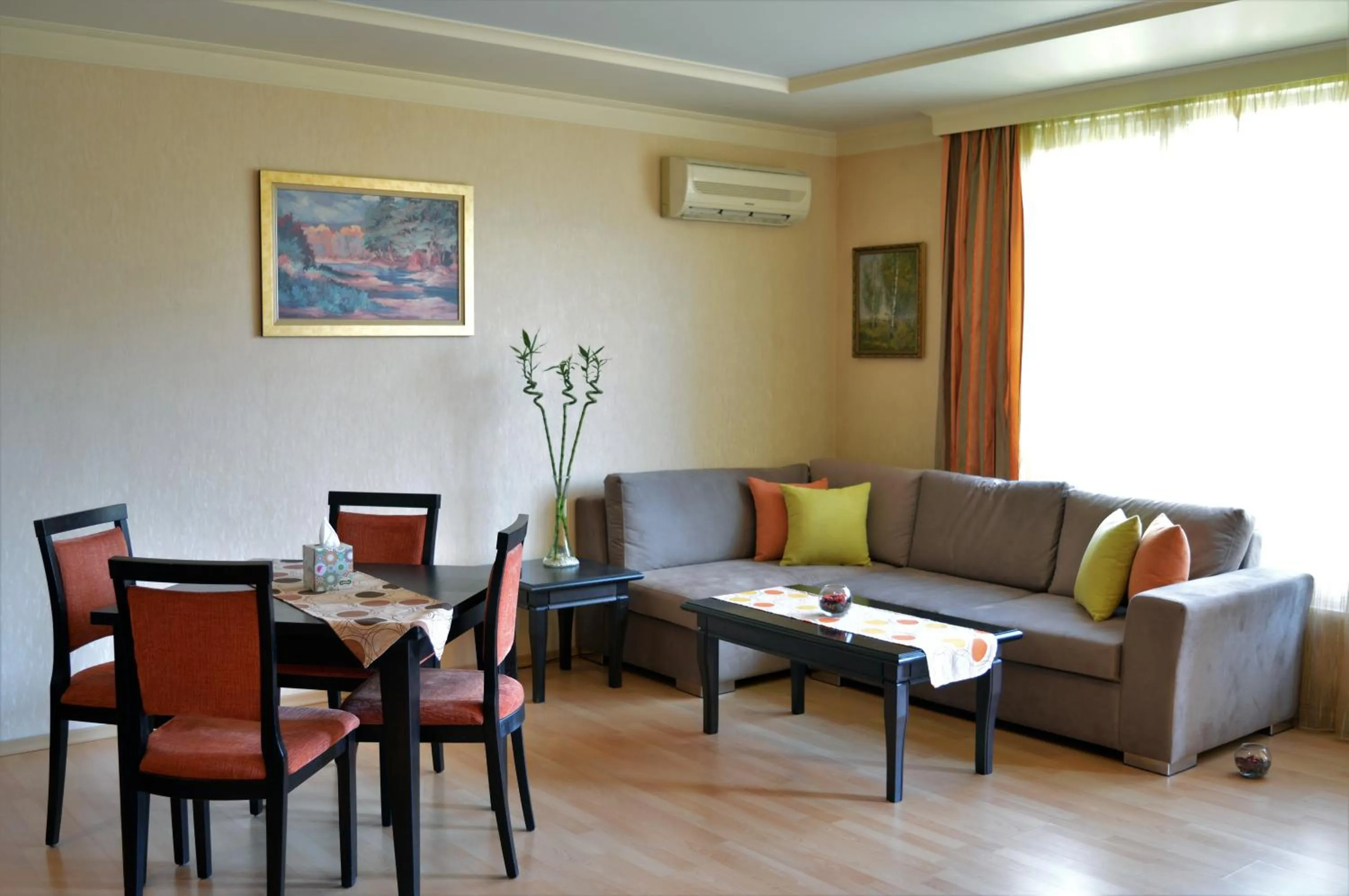 Living room in Aparthouse Borovo near Bulgaria Mall, free street parking