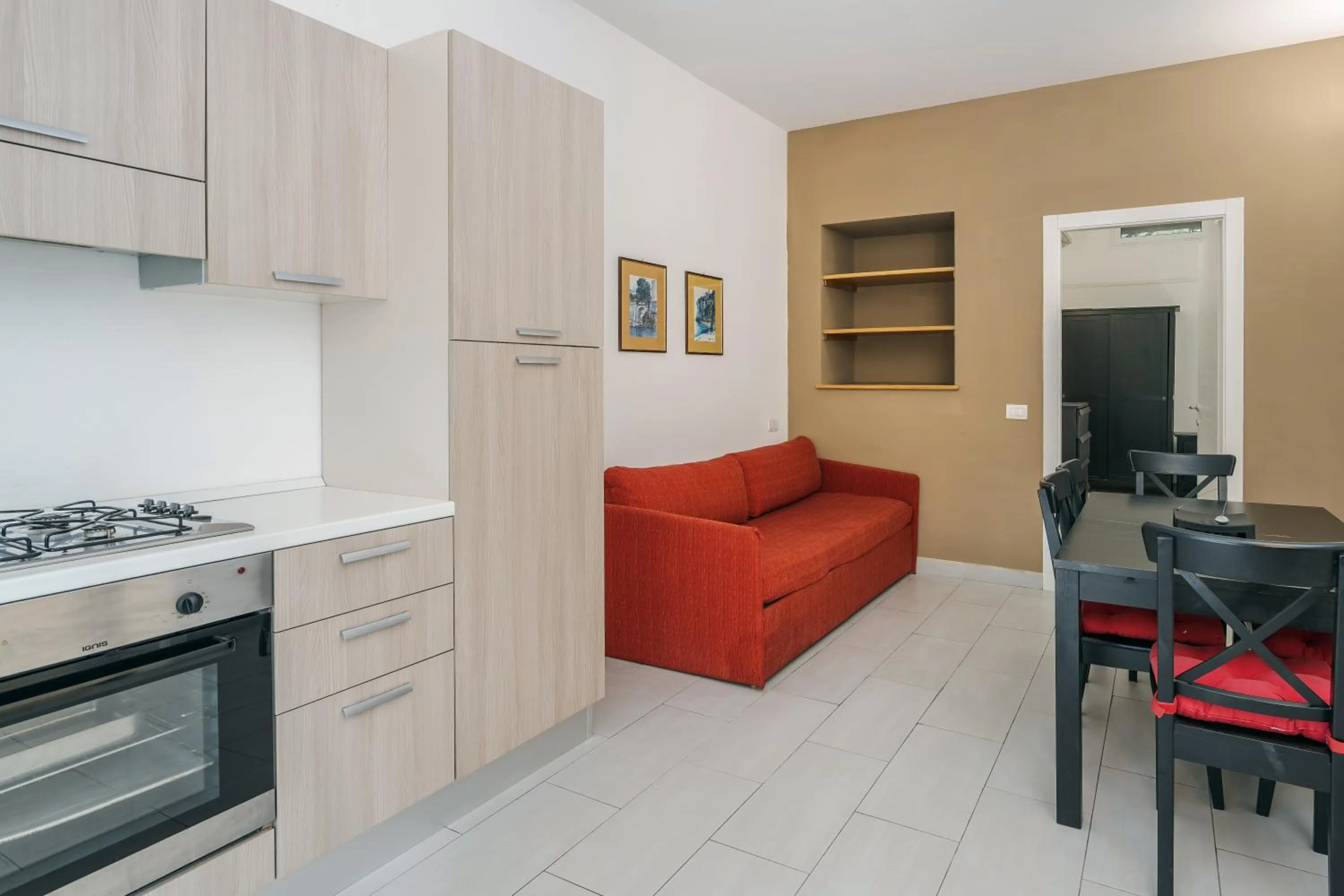 Kitchen or kitchenette in Residence Le Axidie