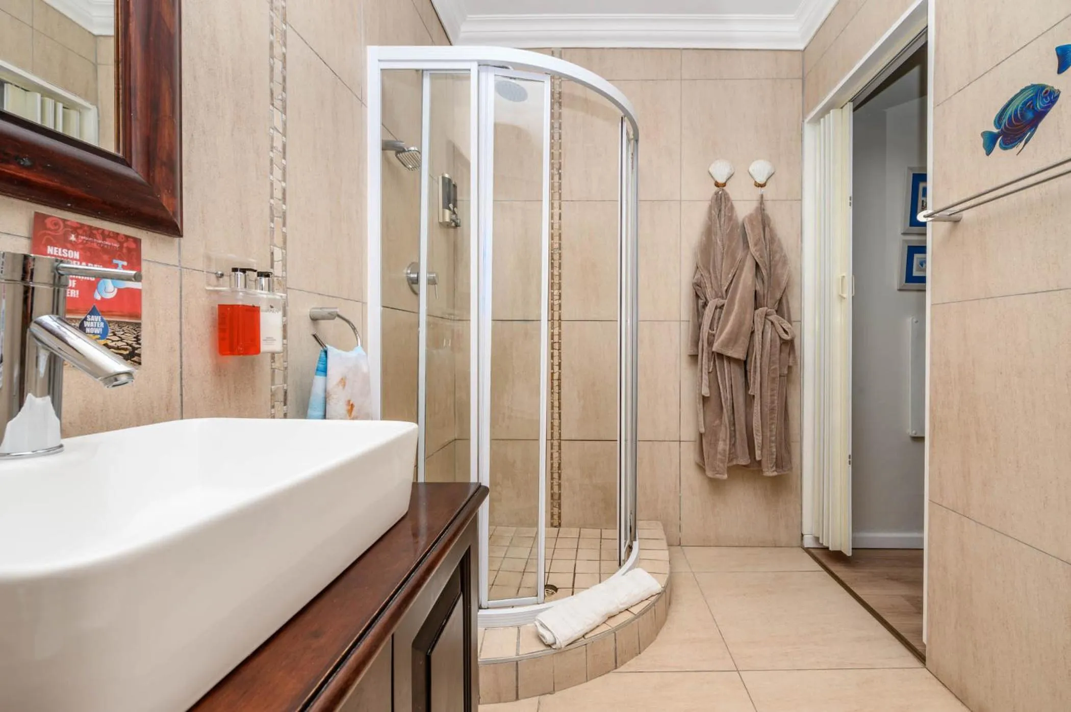 Bathroom in Keiskama B & B