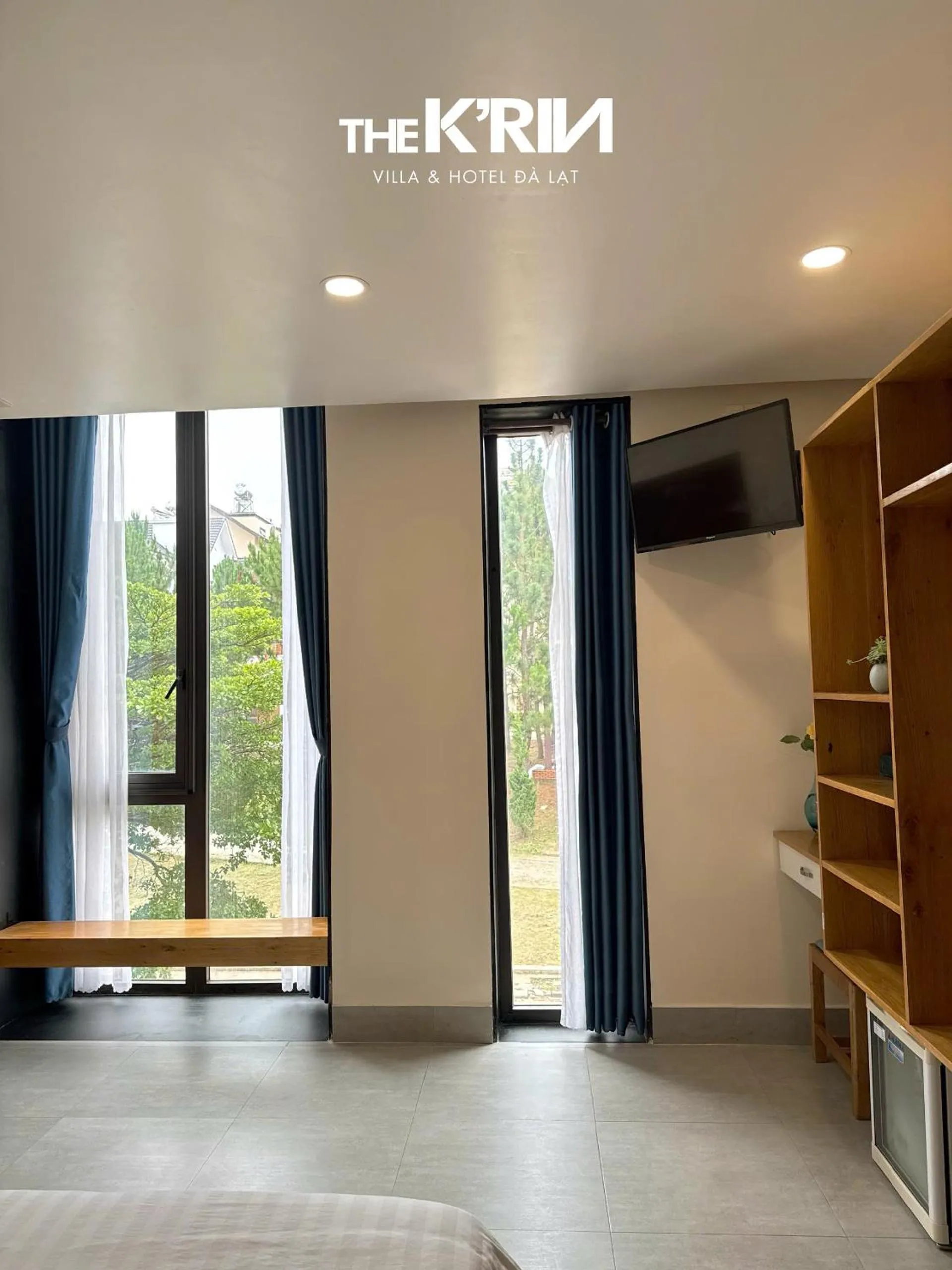 Bed in TTR Rin Villa & Hotel
