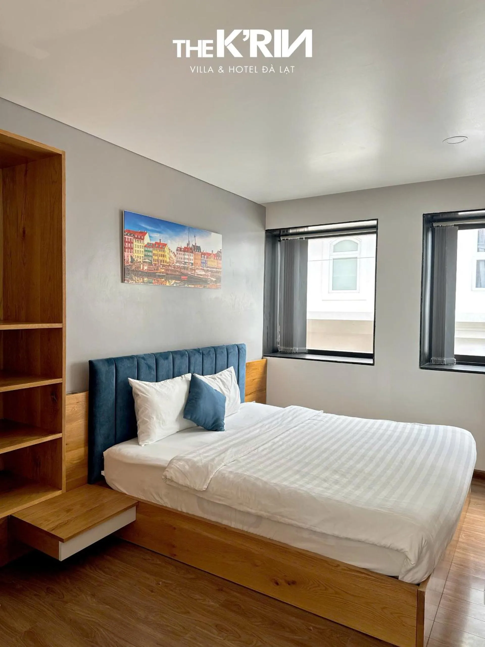 Bed in TTR Rin Villa & Hotel