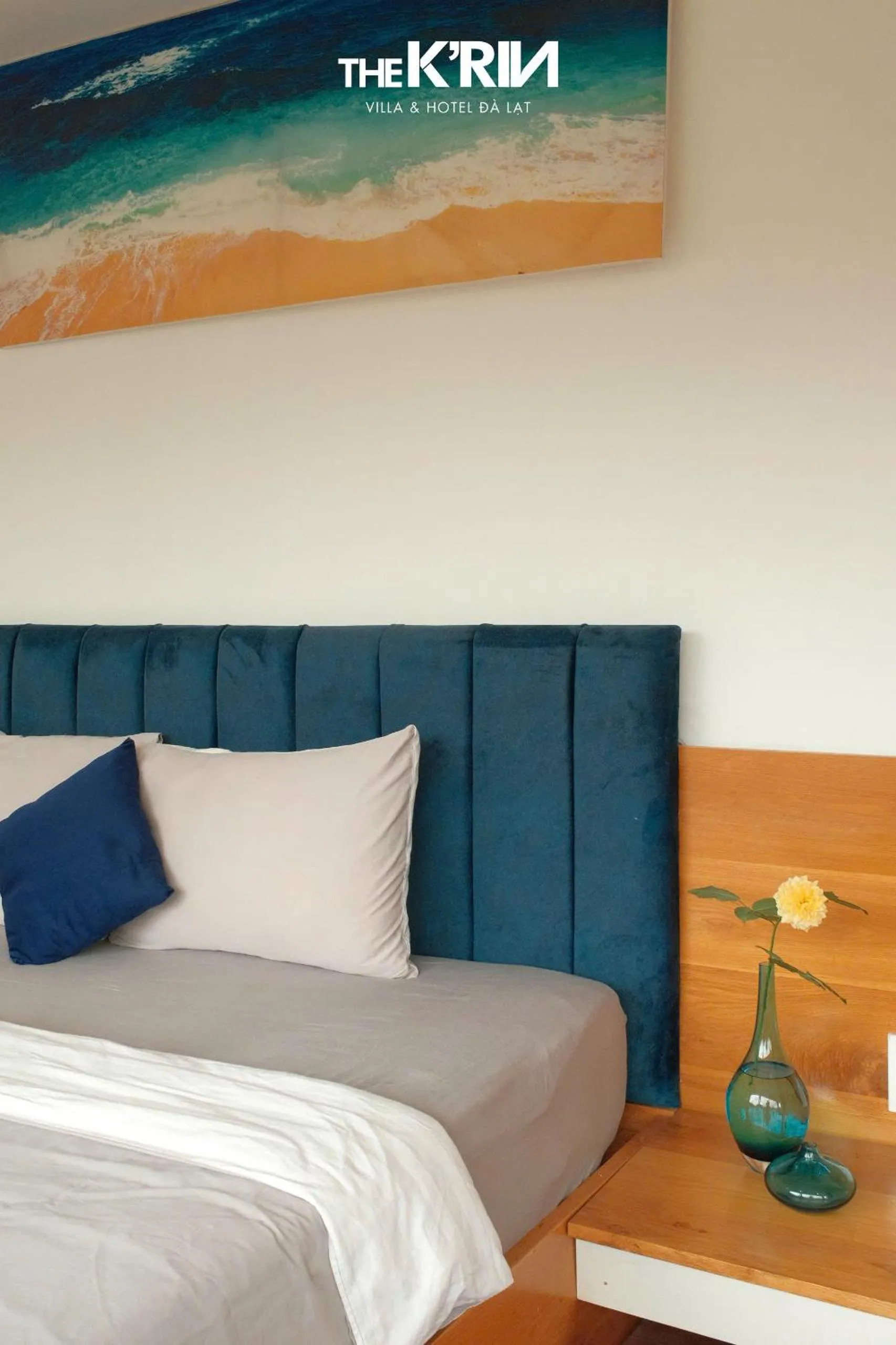 Bed in TTR Rin Villa & Hotel