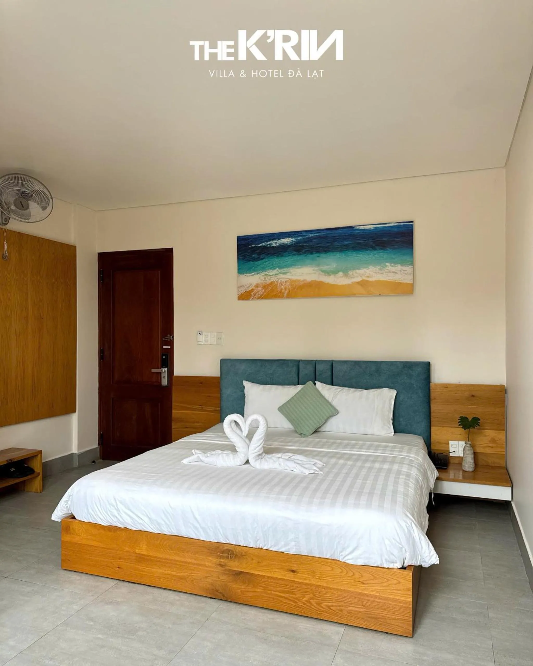 Bed in TTR Rin Villa & Hotel