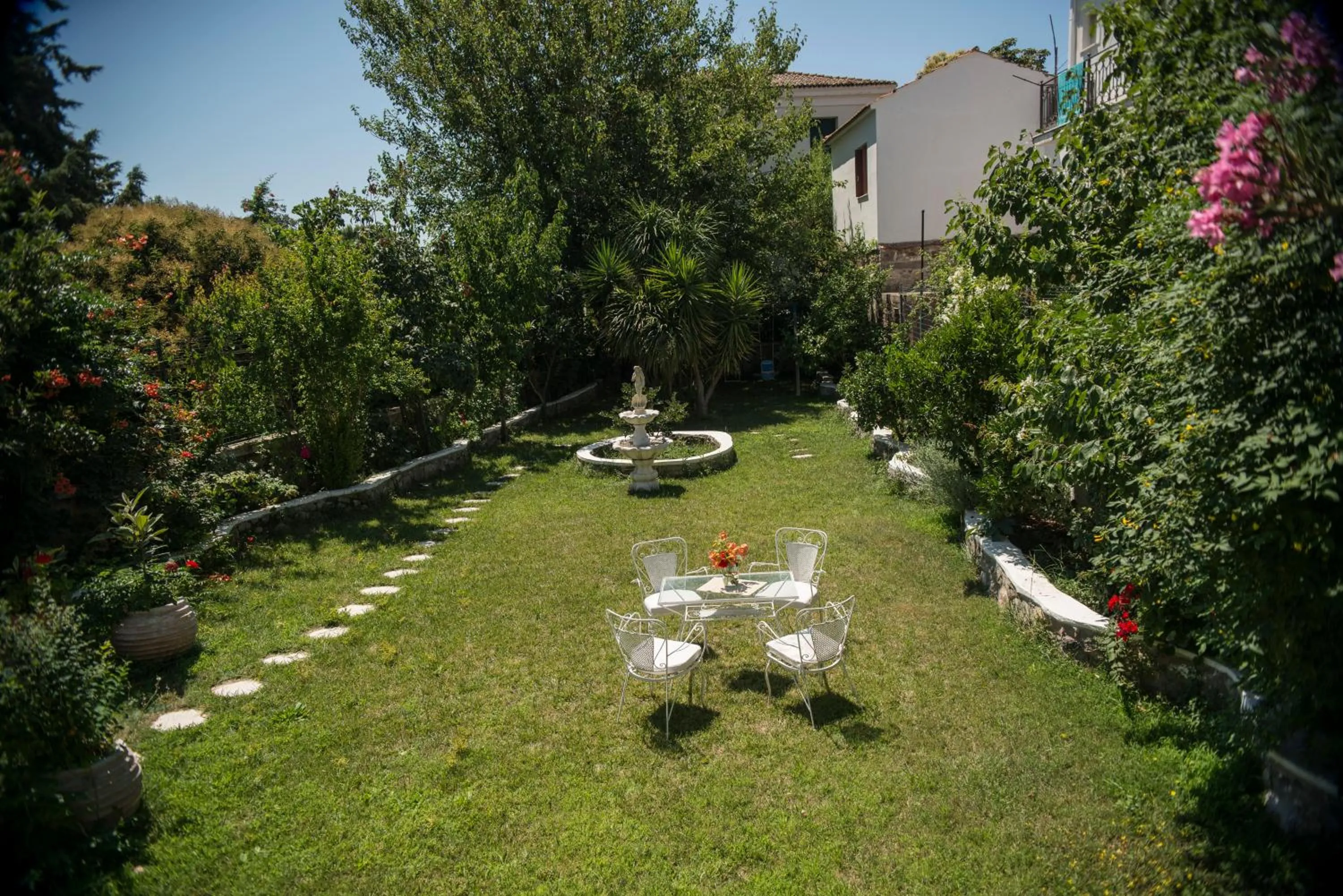 Garden in Archontiko Petras 1821