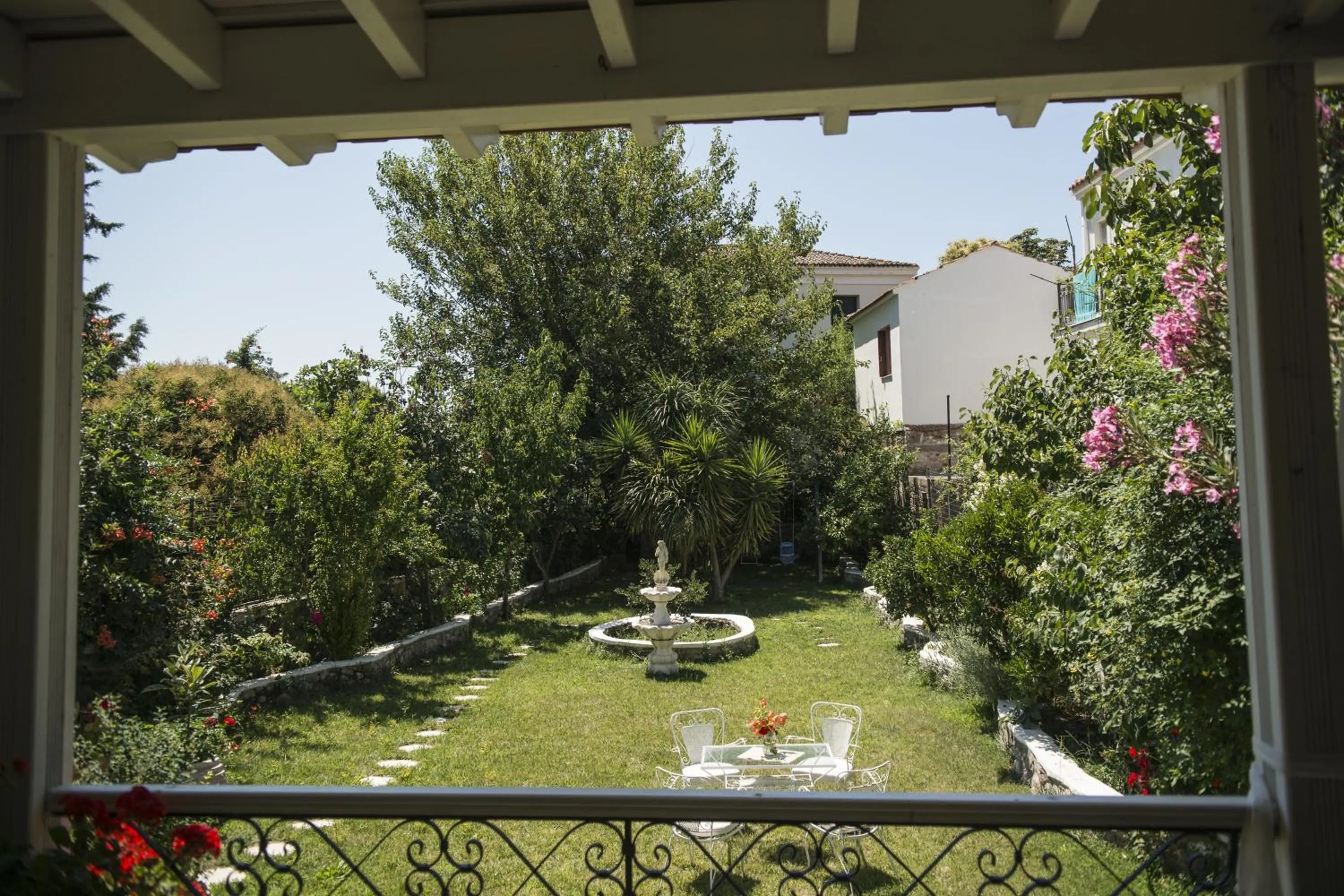 Balcony/Terrace in Archontiko Petras 1821