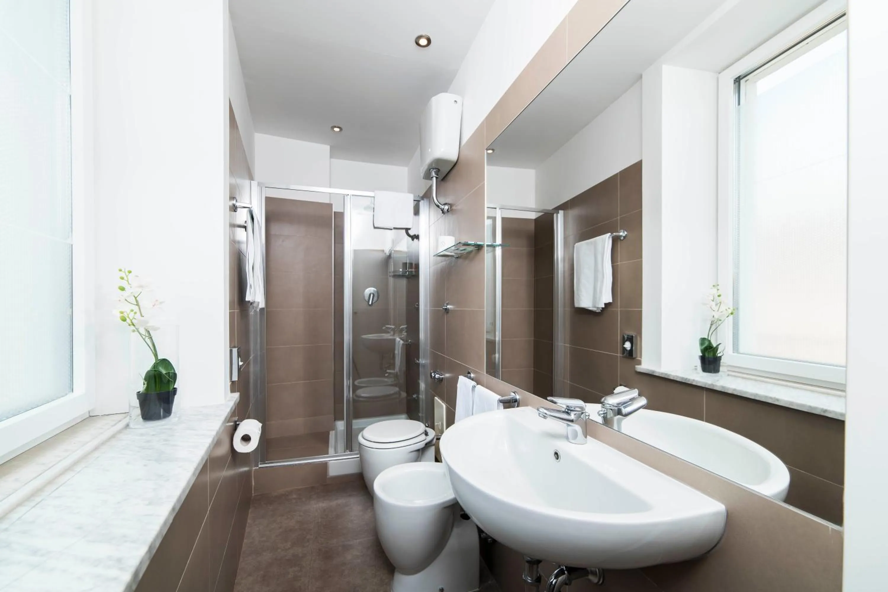 Bathroom in Hotel Montestella