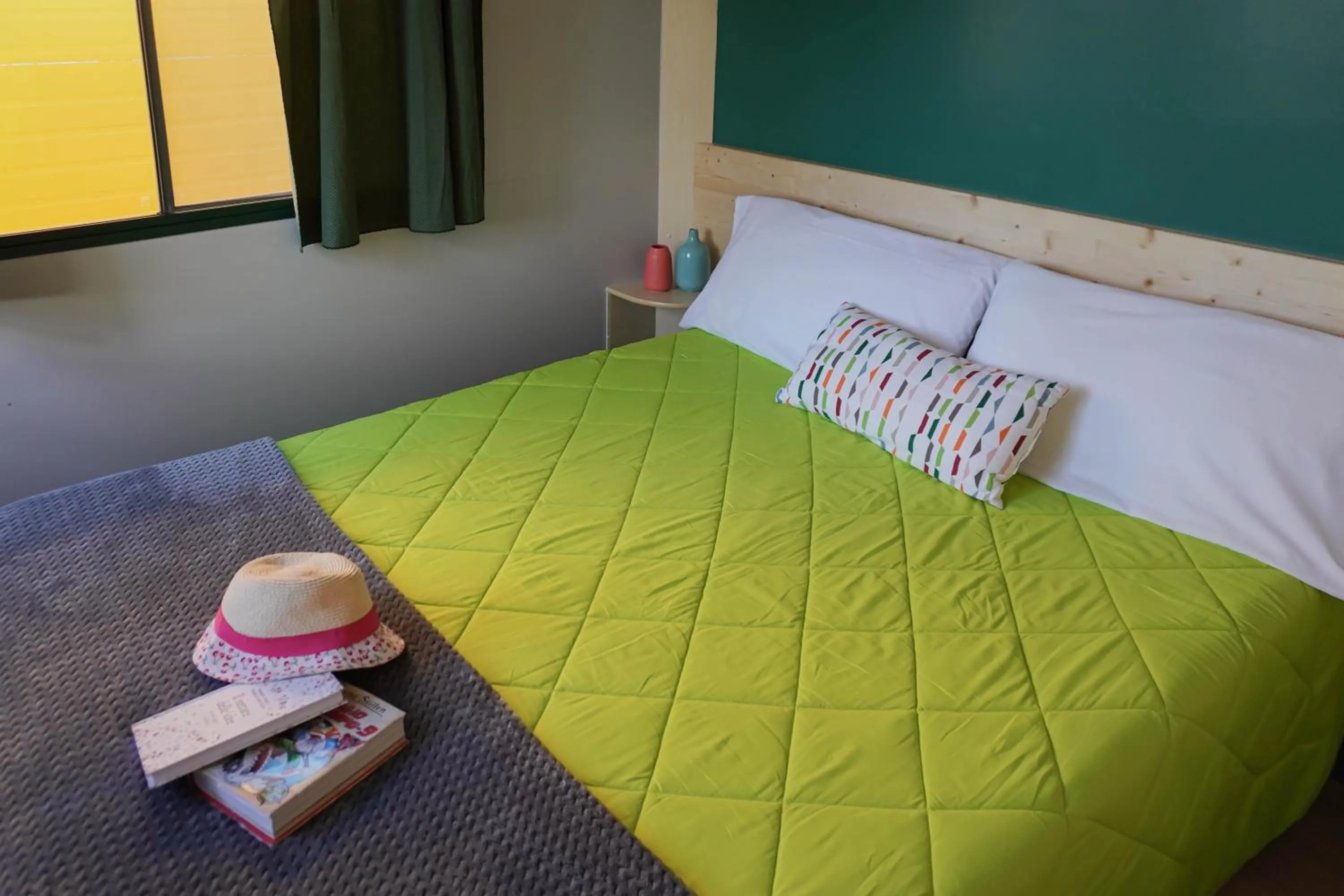 Bed in Sereno Camping Holiday