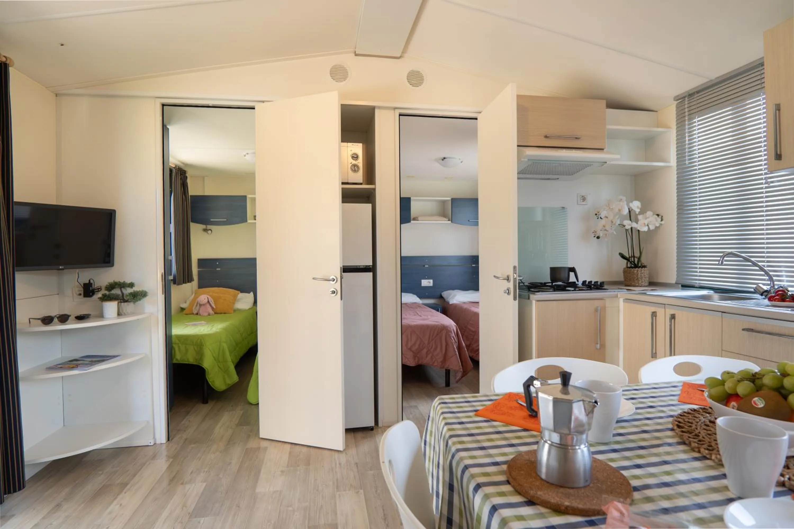 Bed in Sereno Camping Holiday