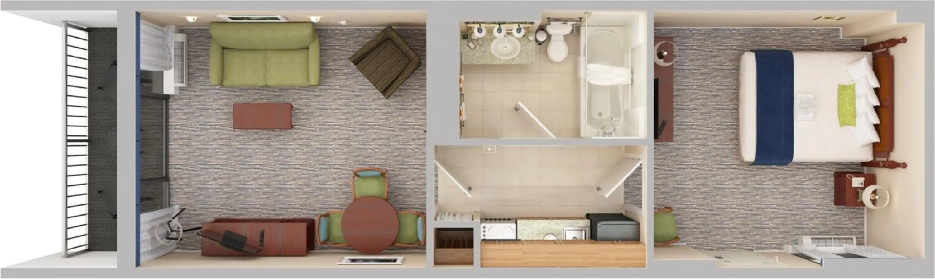 Photo of the whole room in Sea Crest Oceanfront Resort