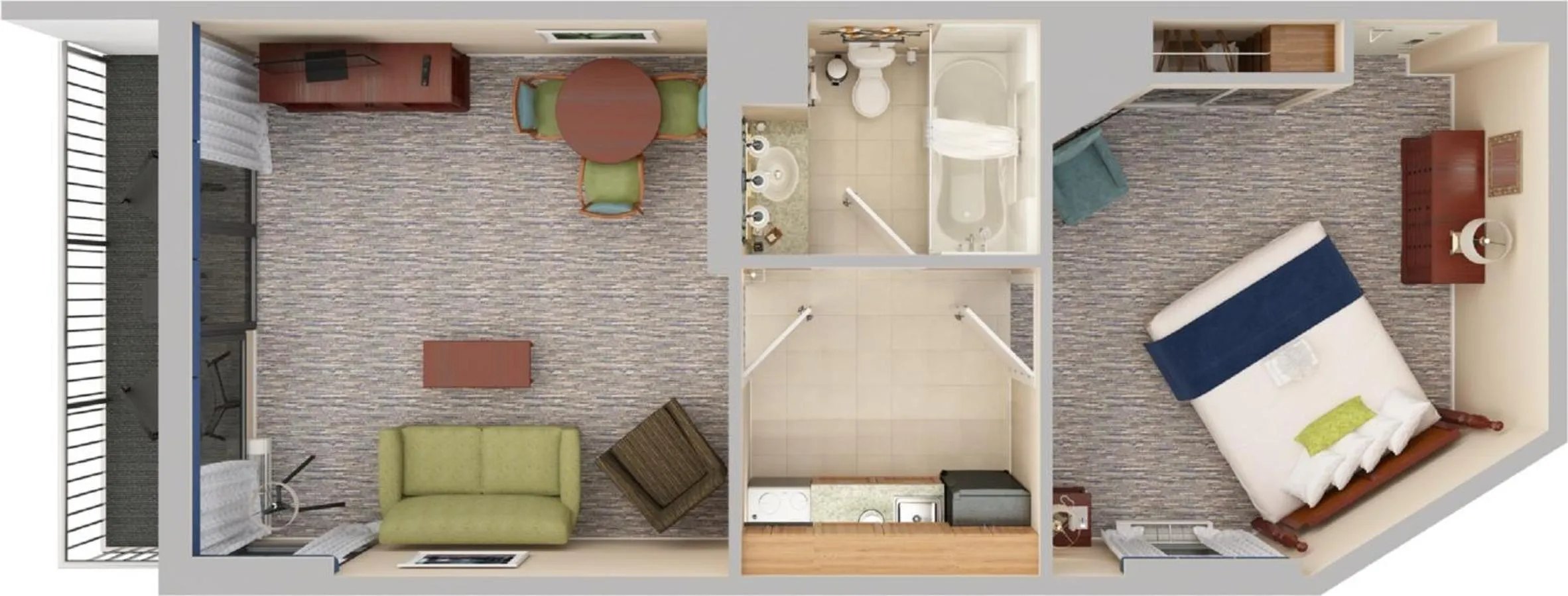 Photo of the whole room in Sea Crest Oceanfront Resort