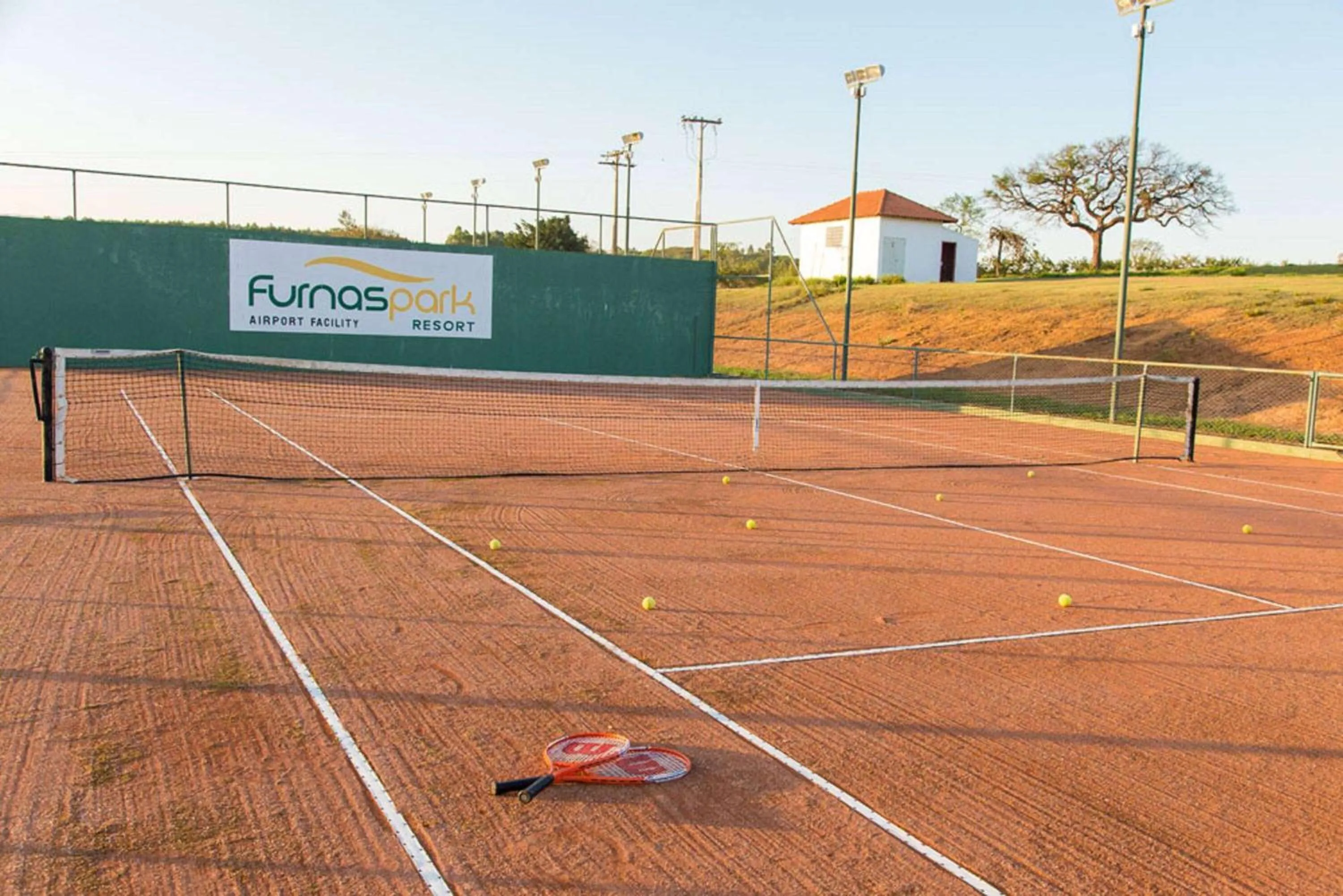 Tennis court in Ramada by Wyndham Furnaspark