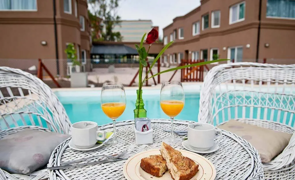 Patio in Pro Hotel