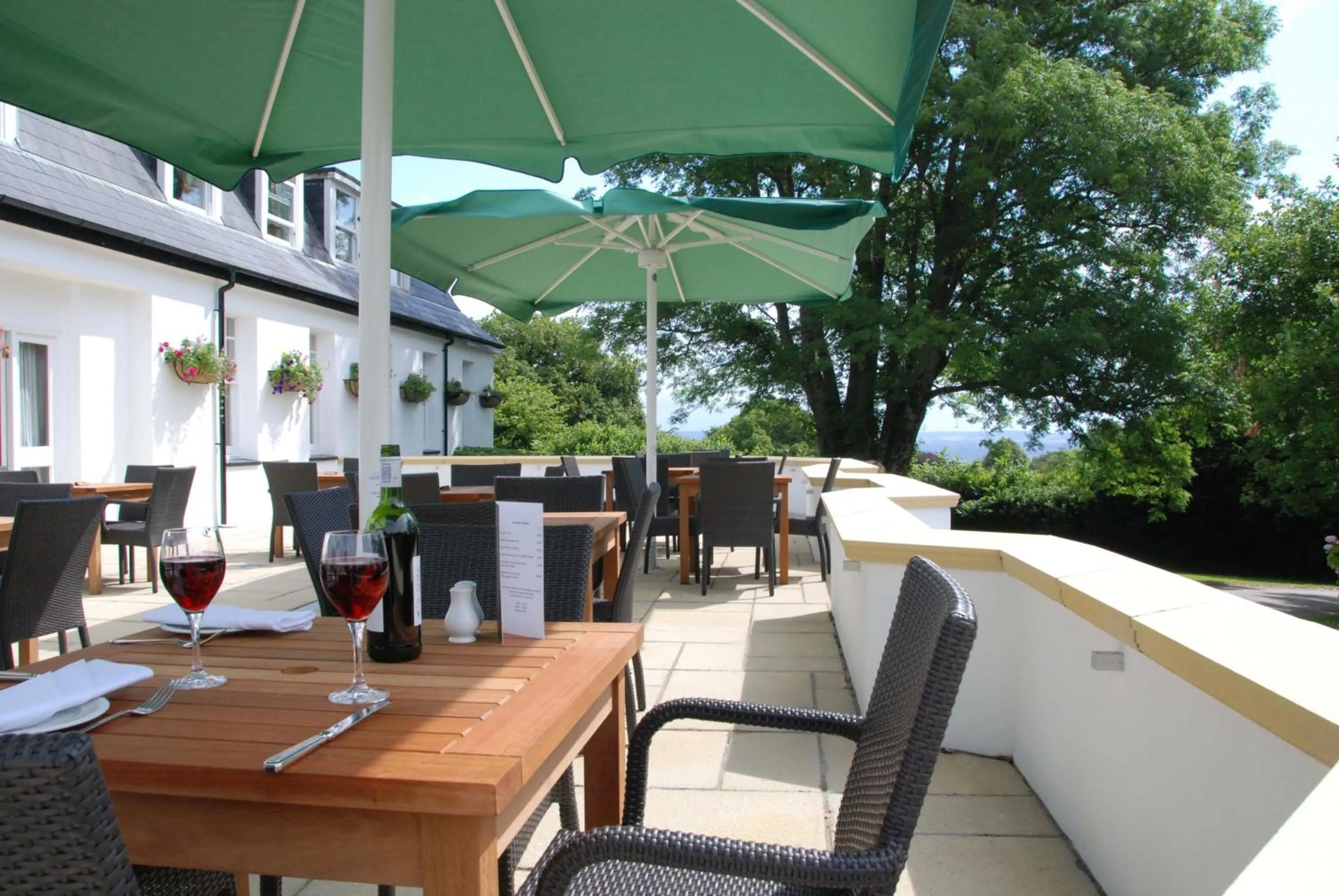 Balcony/Terrace in Ilsington Country House Hotel & Spa