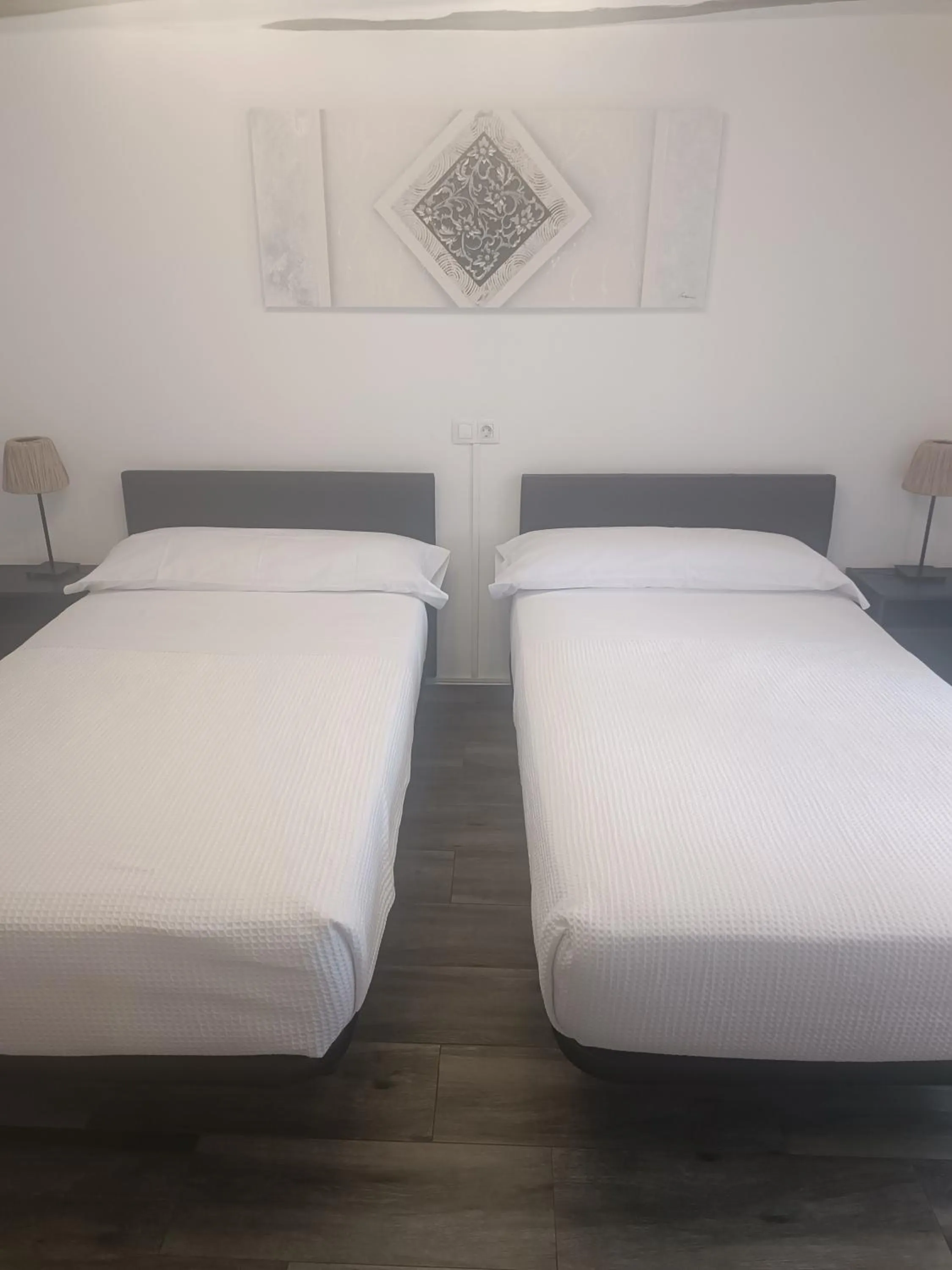 Bed in Hotel Rural Quintanapalla