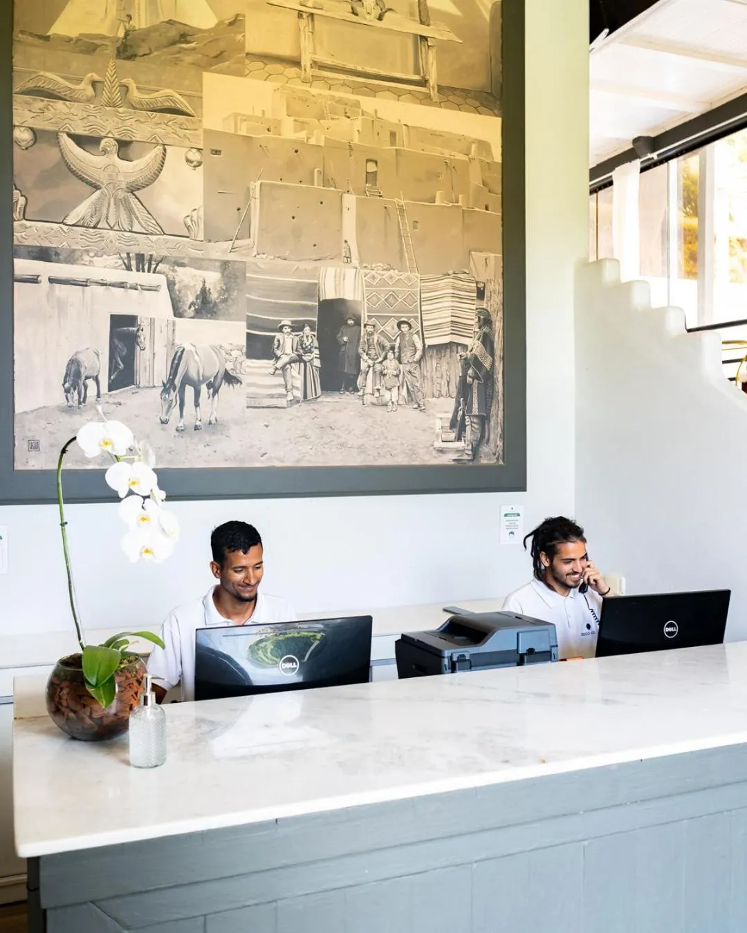 People in Greco Hotel