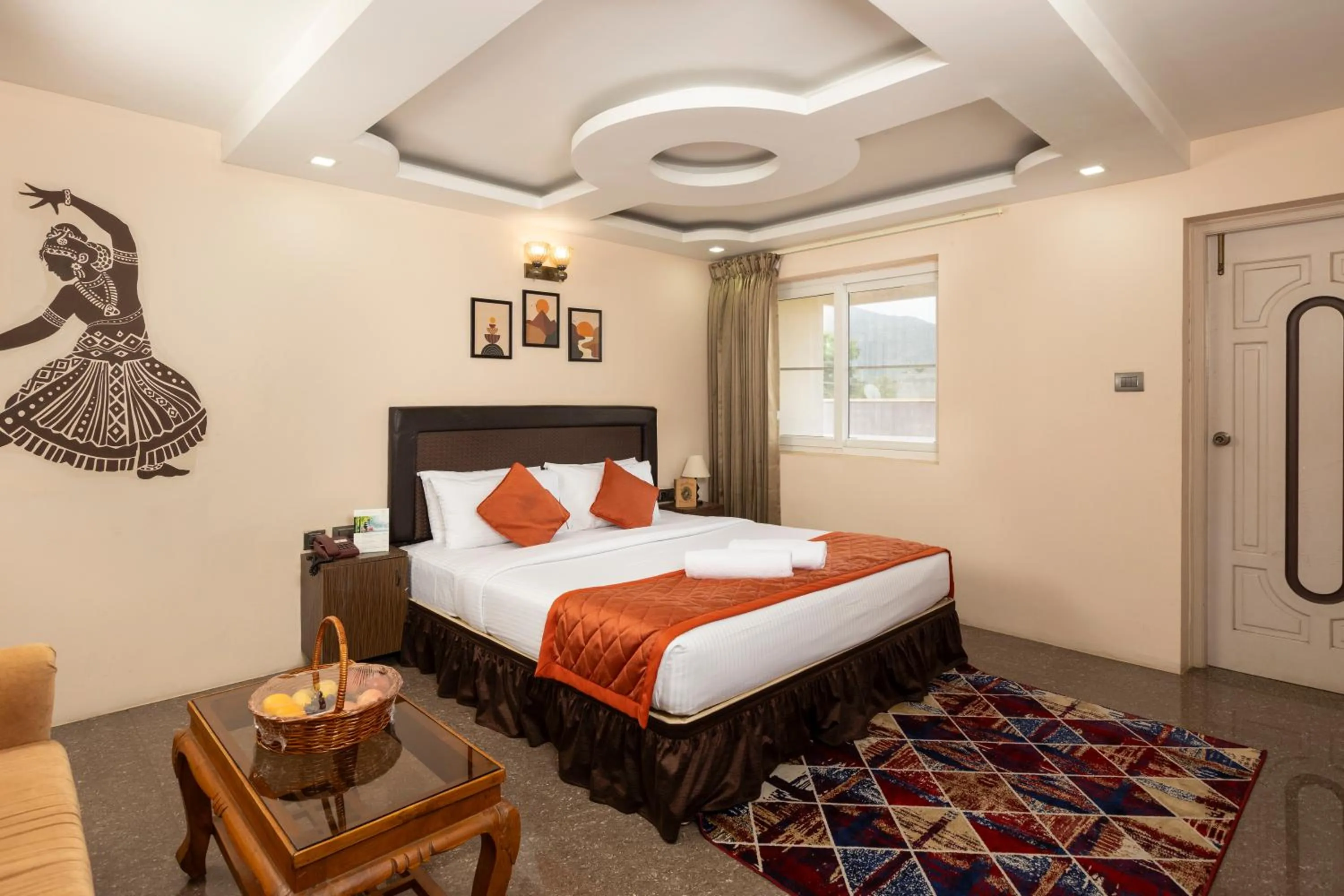 Mountain view, Bed in Athena Hotel