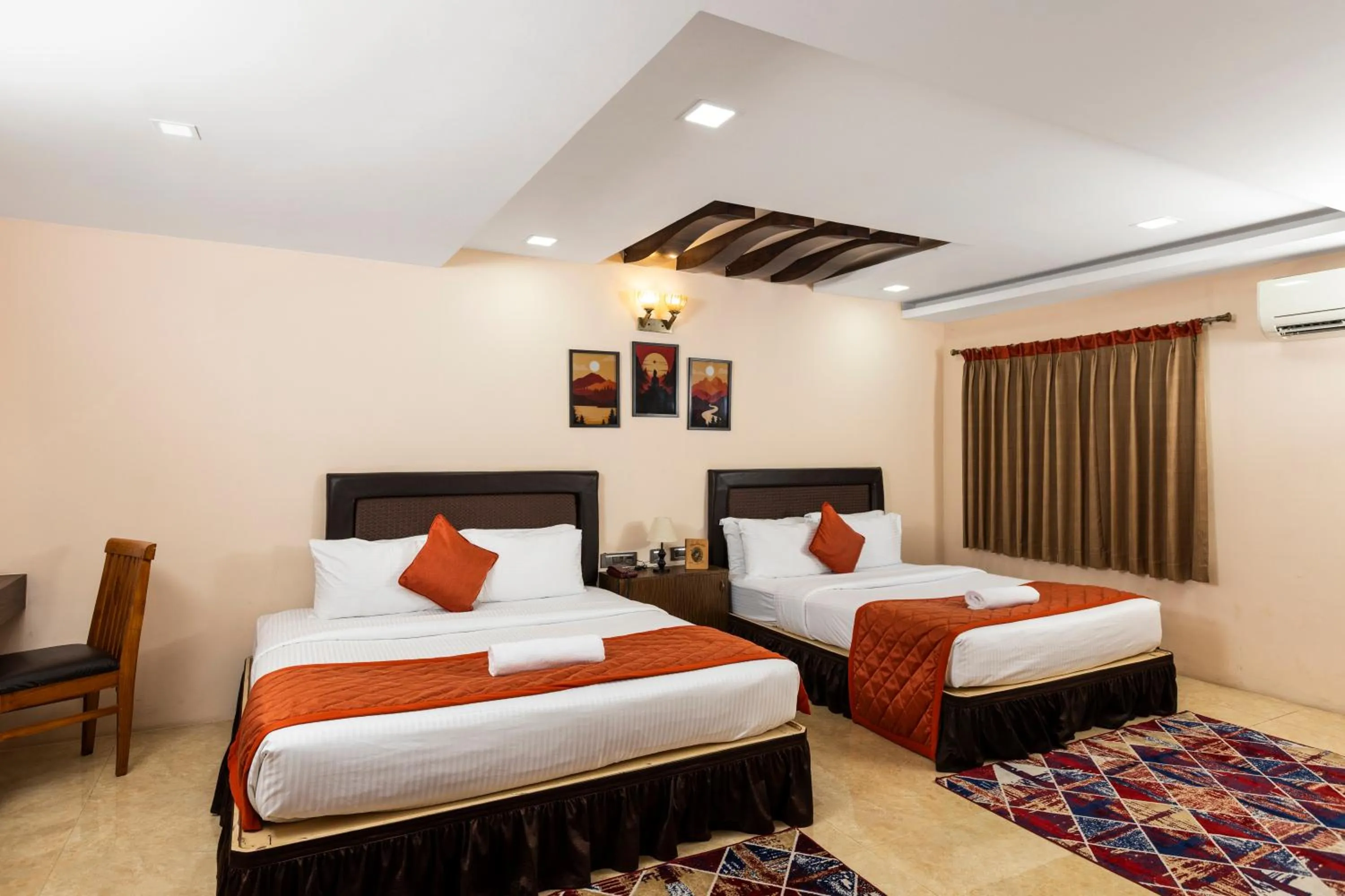 Bedroom, Bed in Athena Hotel