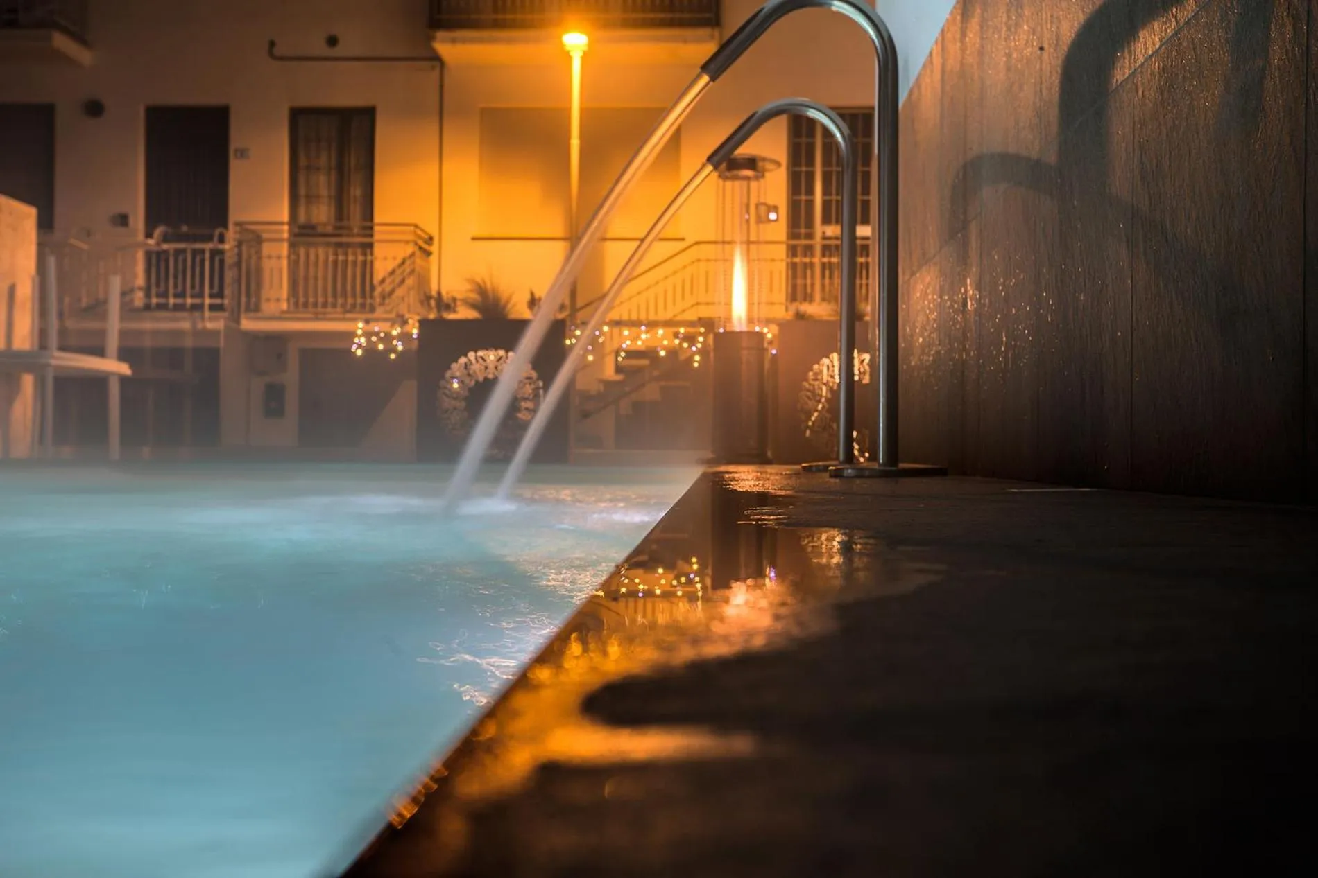 Pool view in Evo Boutique Hotel & SPA