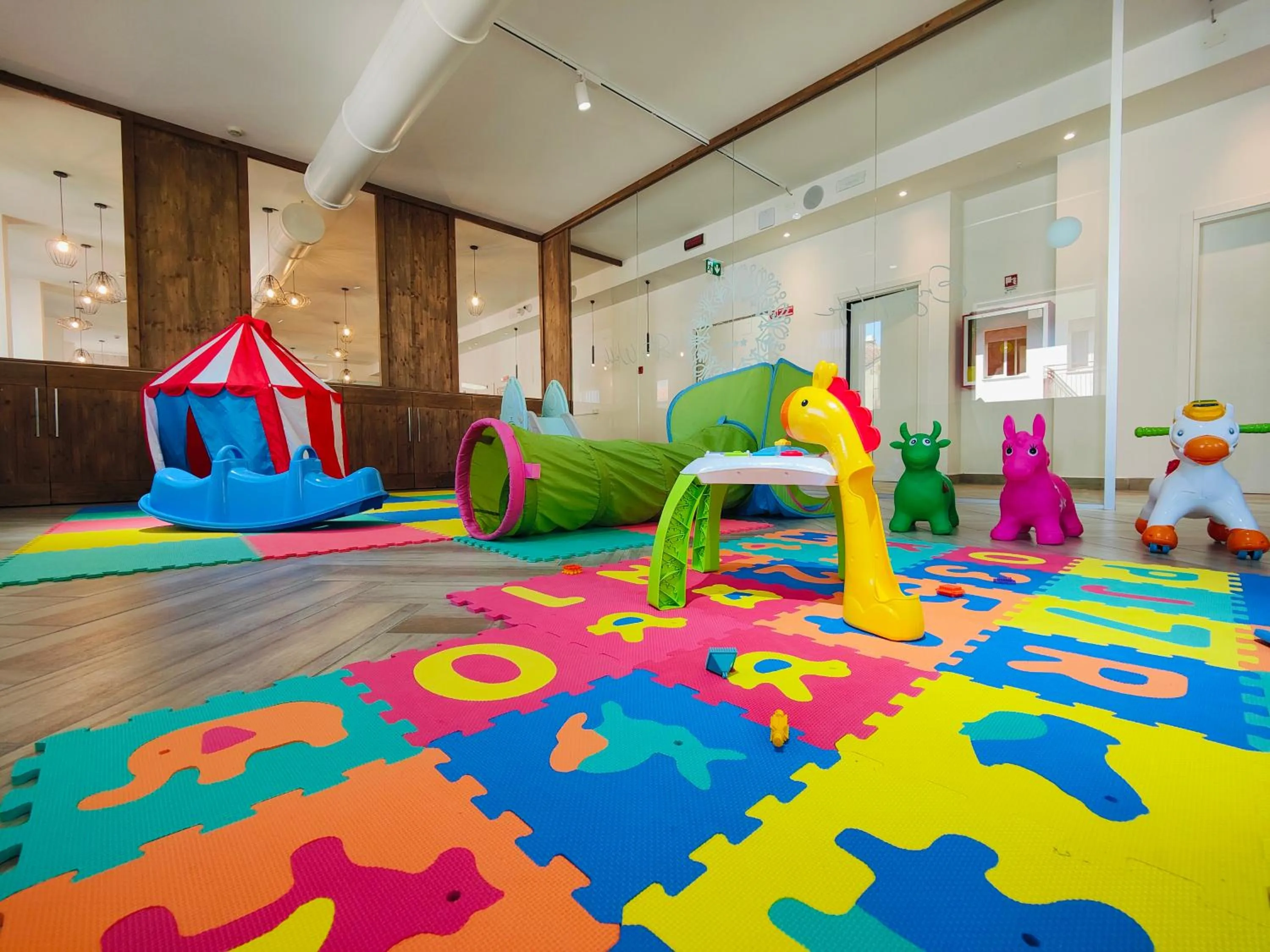 Children play ground in Evo Boutique Hotel & SPA