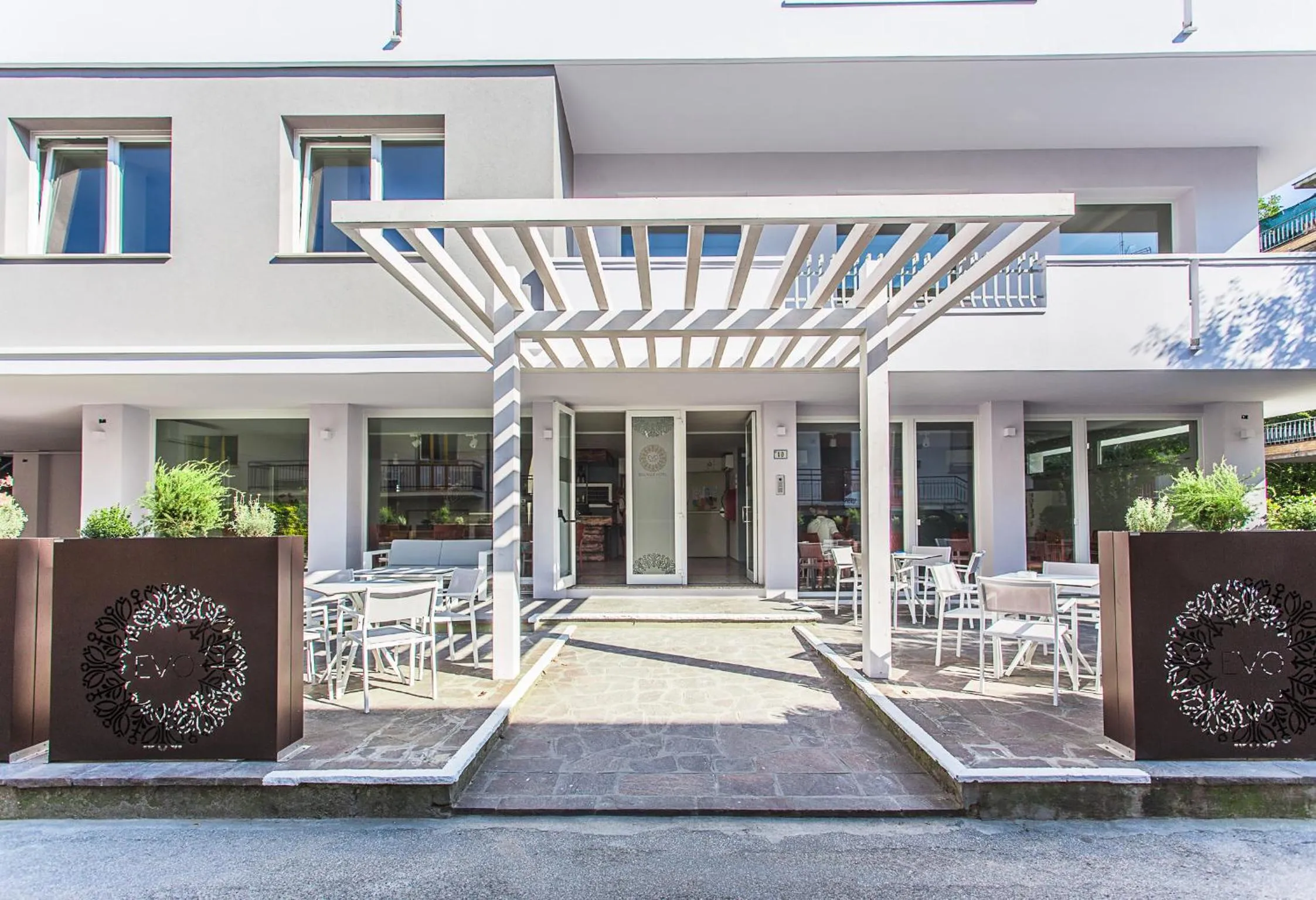 Facade/entrance in Evo Boutique Hotel & SPA